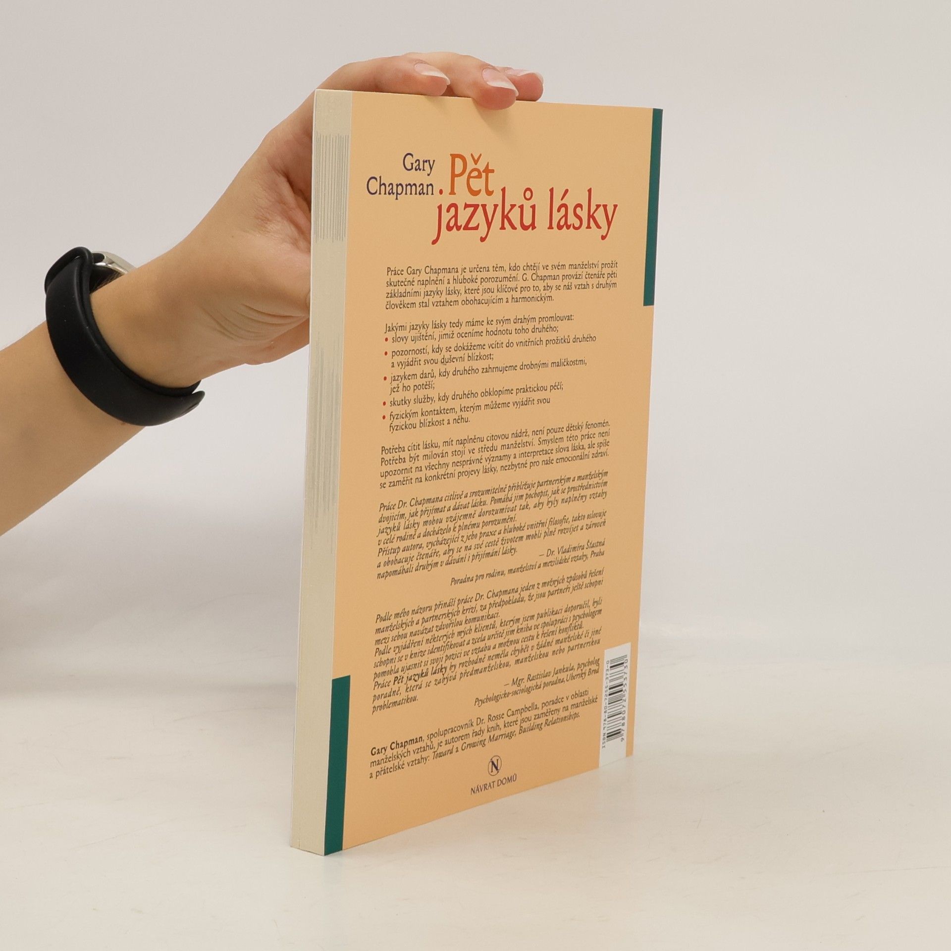 Gary Chapman Pět jazyků lásky