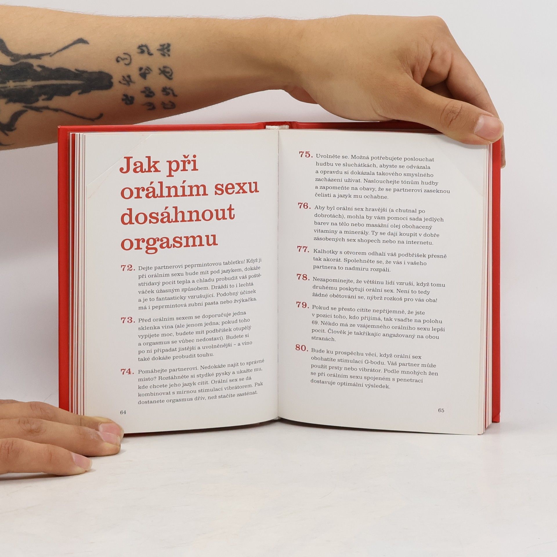 Katerina Janouch Kniha o orgasmu: Vše o umění, jak dosáhnout orgasmu