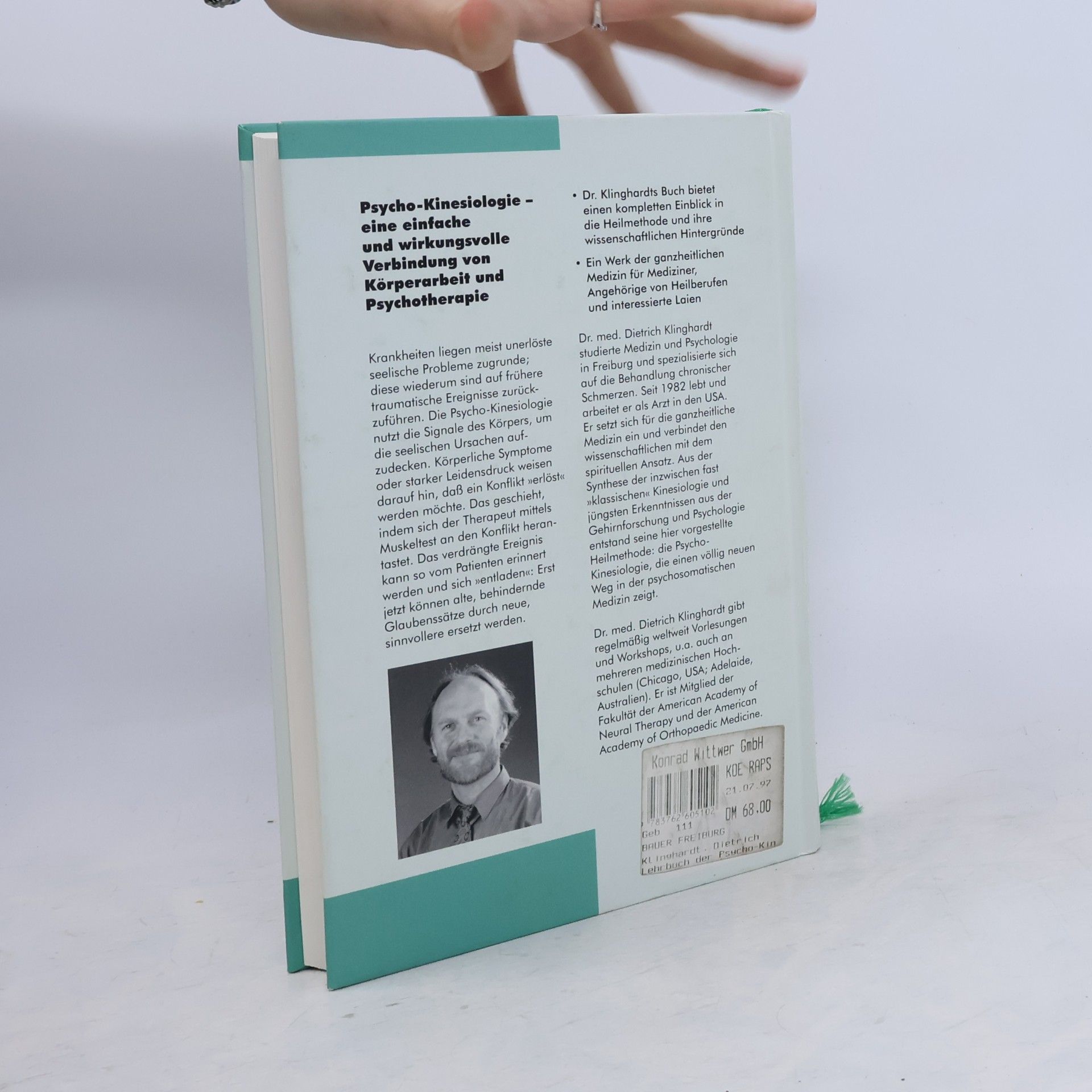 Dietrich Klinghardt Lehrbuch der Psycho-Kinesiologie