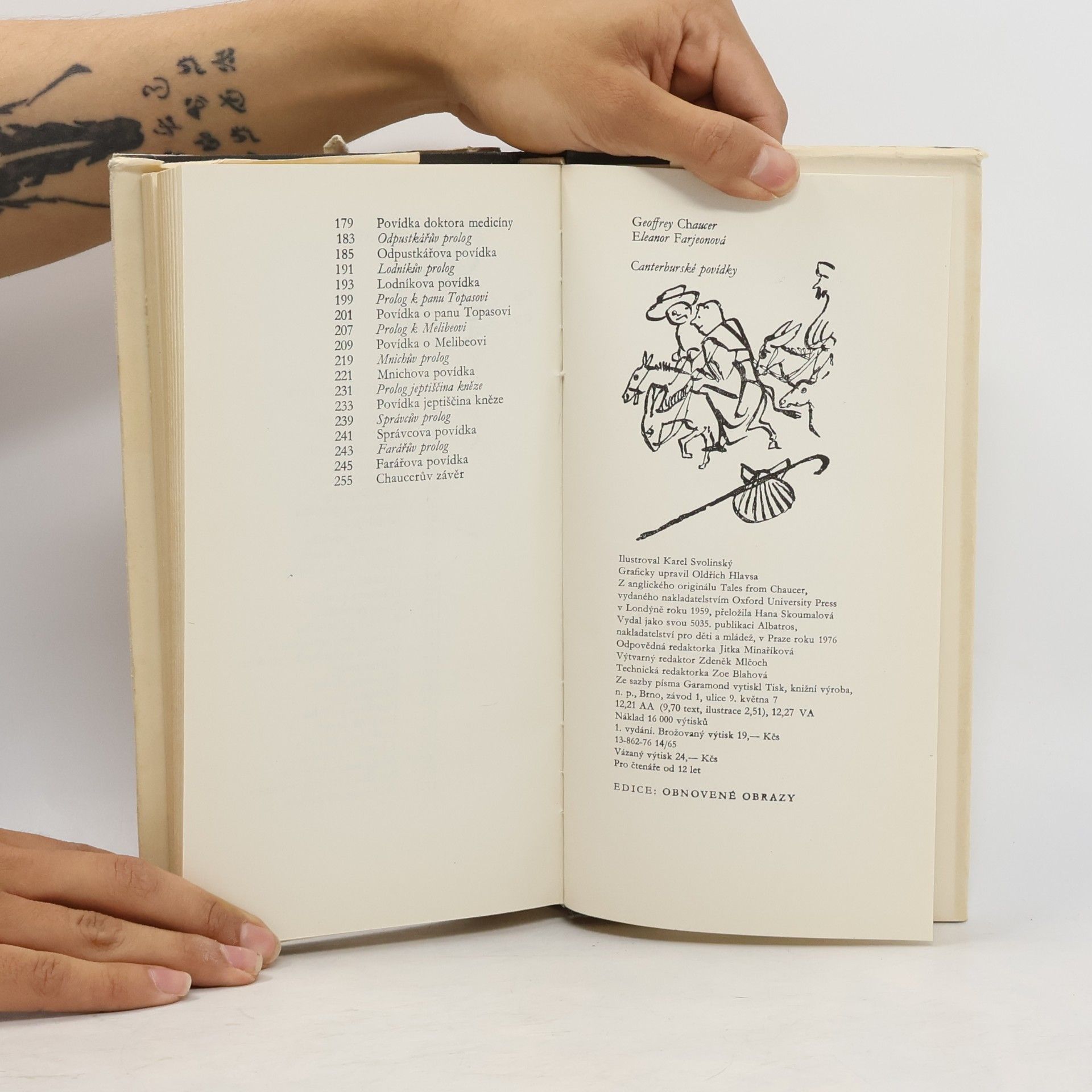 Geoffrey Chaucer Canterburské povídky