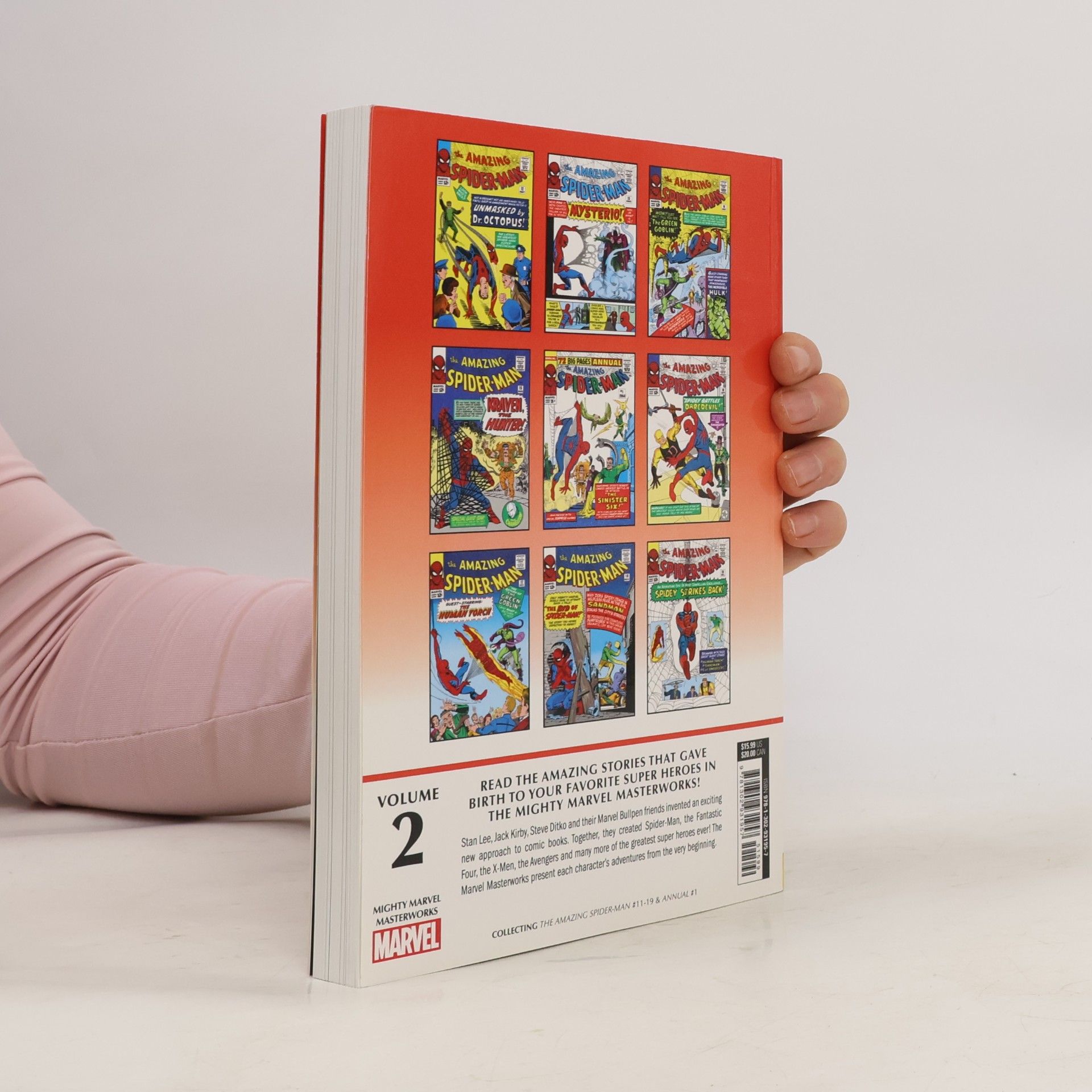 Stan Lee Mighty Marvel Masterworks: The Amazing Spider-Man Vol. 2