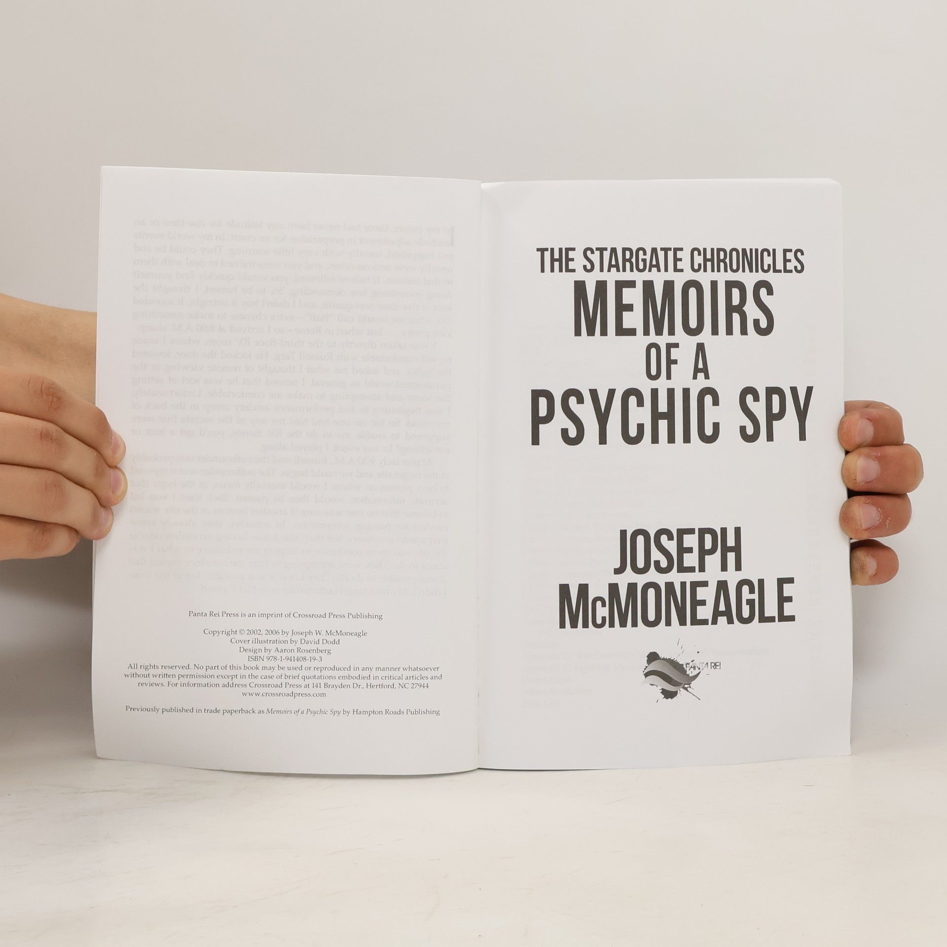 Joseph McMoneagle The Stargate Chronicles: Memoirs of a Psychic Spy