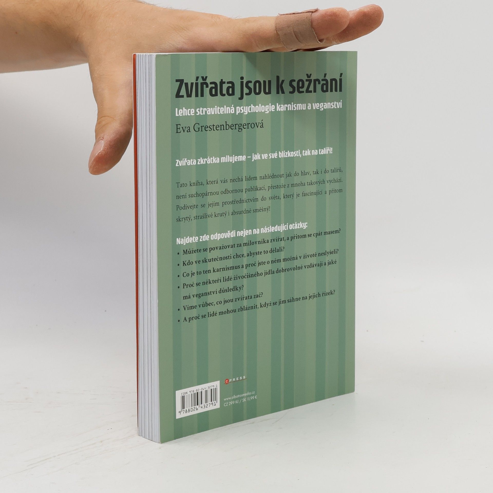Eva Grestenbergerová Zvířata jsou k sežrání
