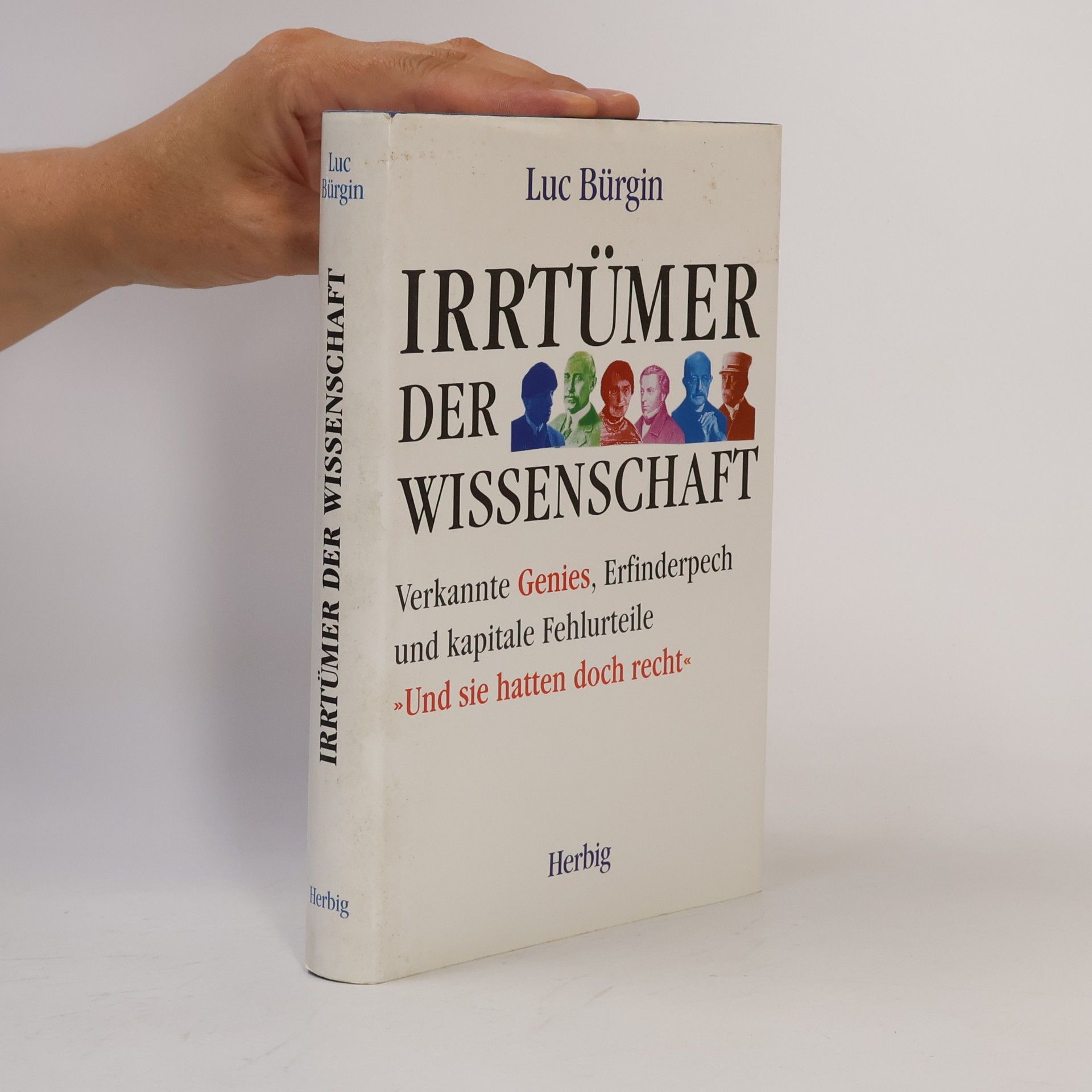 Luc Bürgin Irrtümer der Wissenschaft