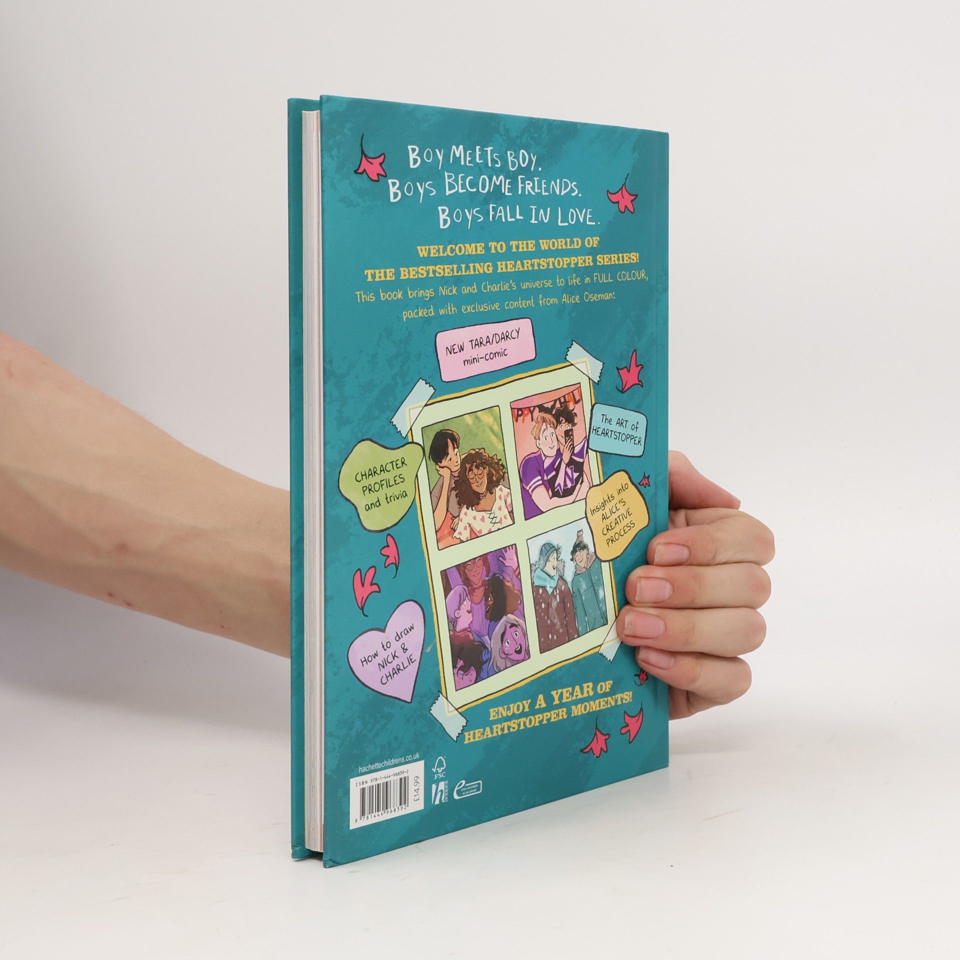Alice Oseman The Heartstopper yearbook