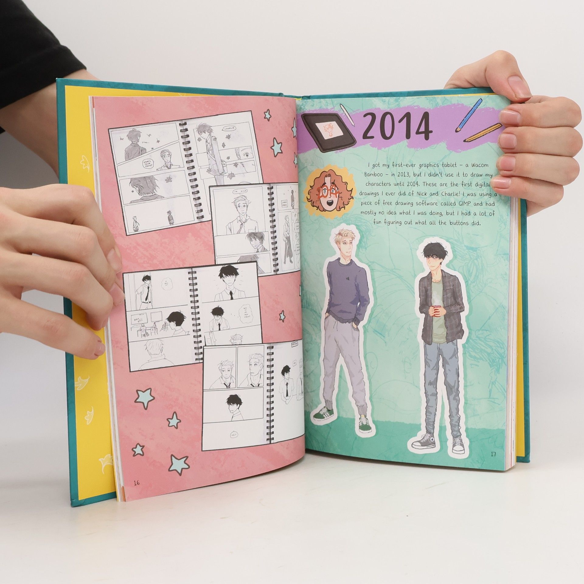 Alice Oseman The Heartstopper yearbook