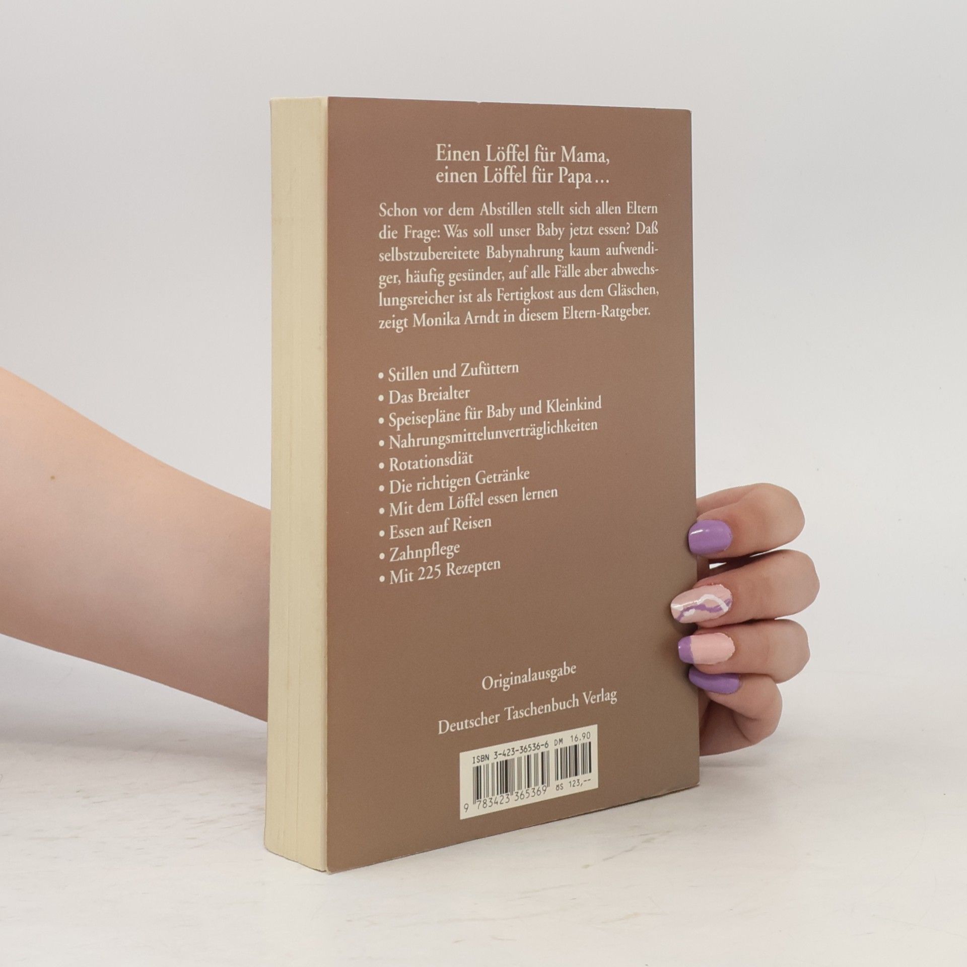 Monika Arndt Das Baby-Kochbuch