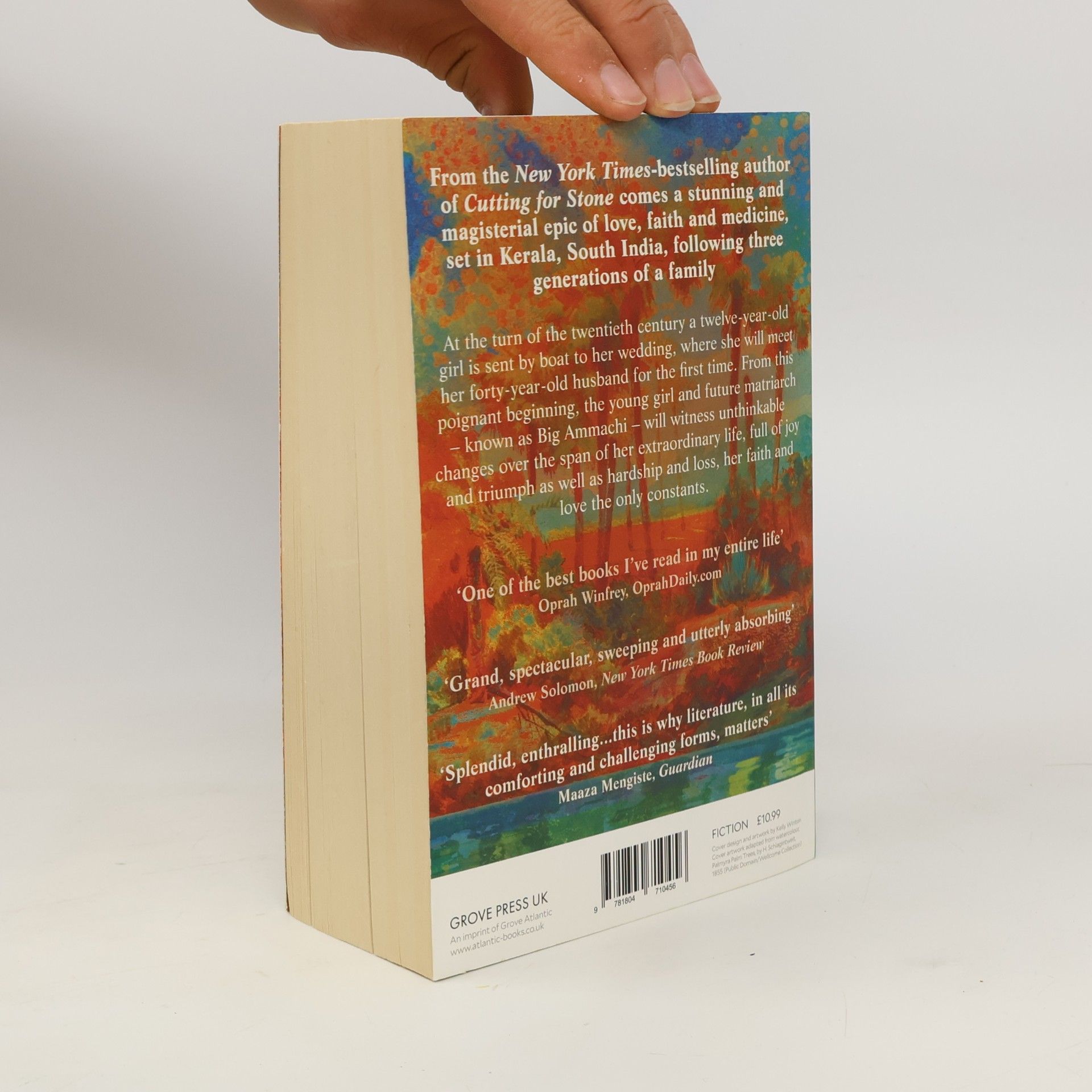 Abraham Verghese The Covenant of Water: An Oprah´s Book Club Selection