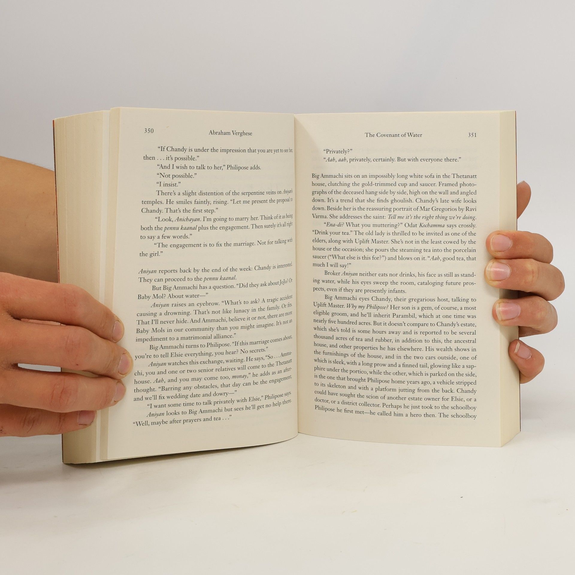 Abraham Verghese The Covenant of Water: An Oprah´s Book Club Selection
