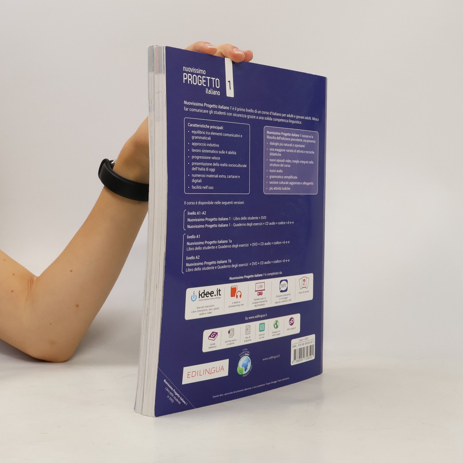Lorenza Ruggieri Nuovissimo progetto italiano : corso di lingua e civiltà italiana. 1, A1-A2 : quaderno degli esercizi