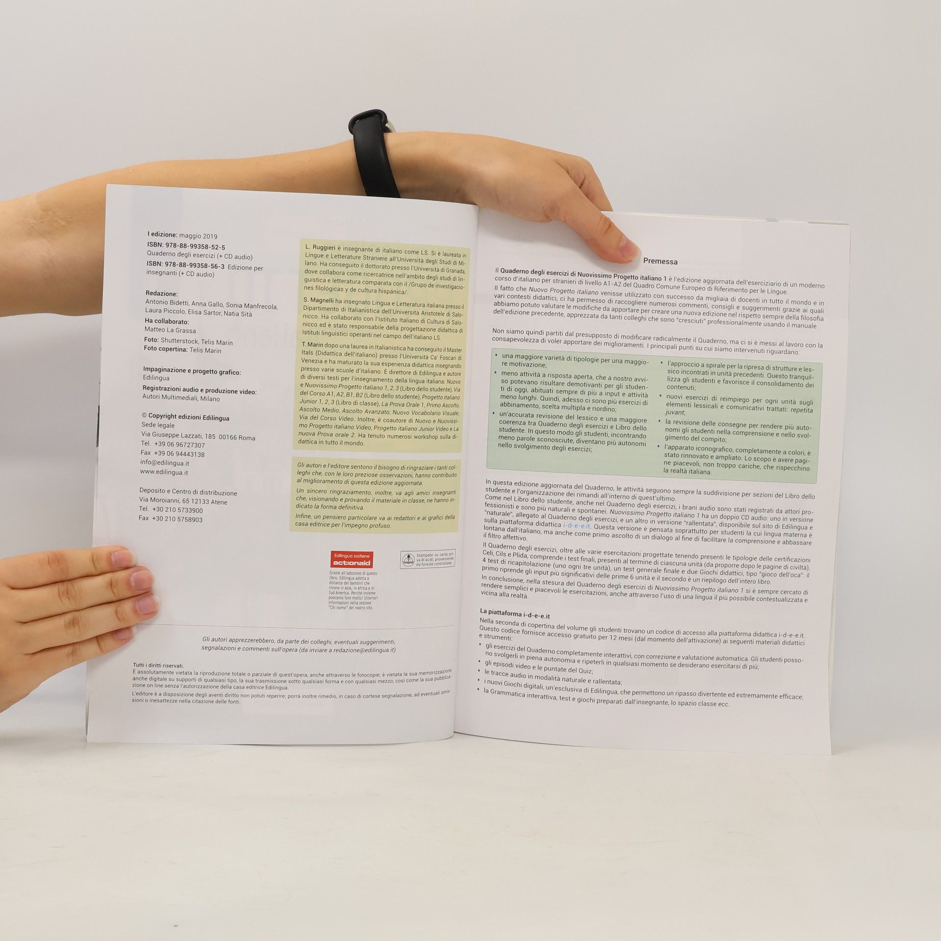 Lorenza Ruggieri Nuovissimo progetto italiano : corso di lingua e civiltà italiana. 1, A1-A2 : quaderno degli esercizi