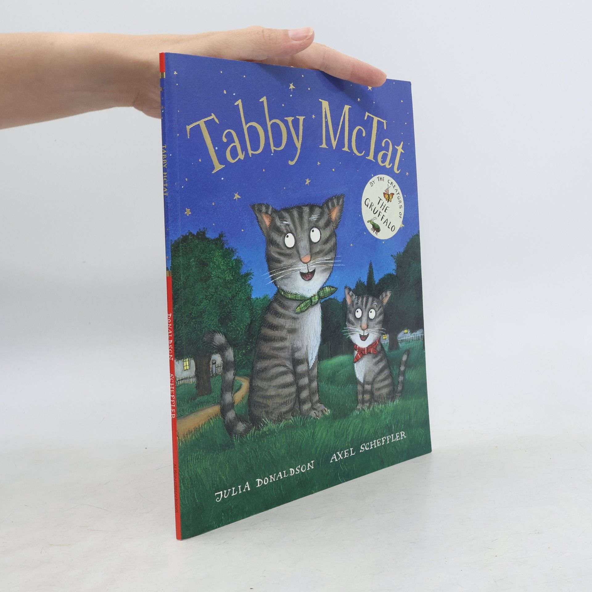 Julia Donaldson Tabby McTat. Tommi Tatze, englische Ausgabe