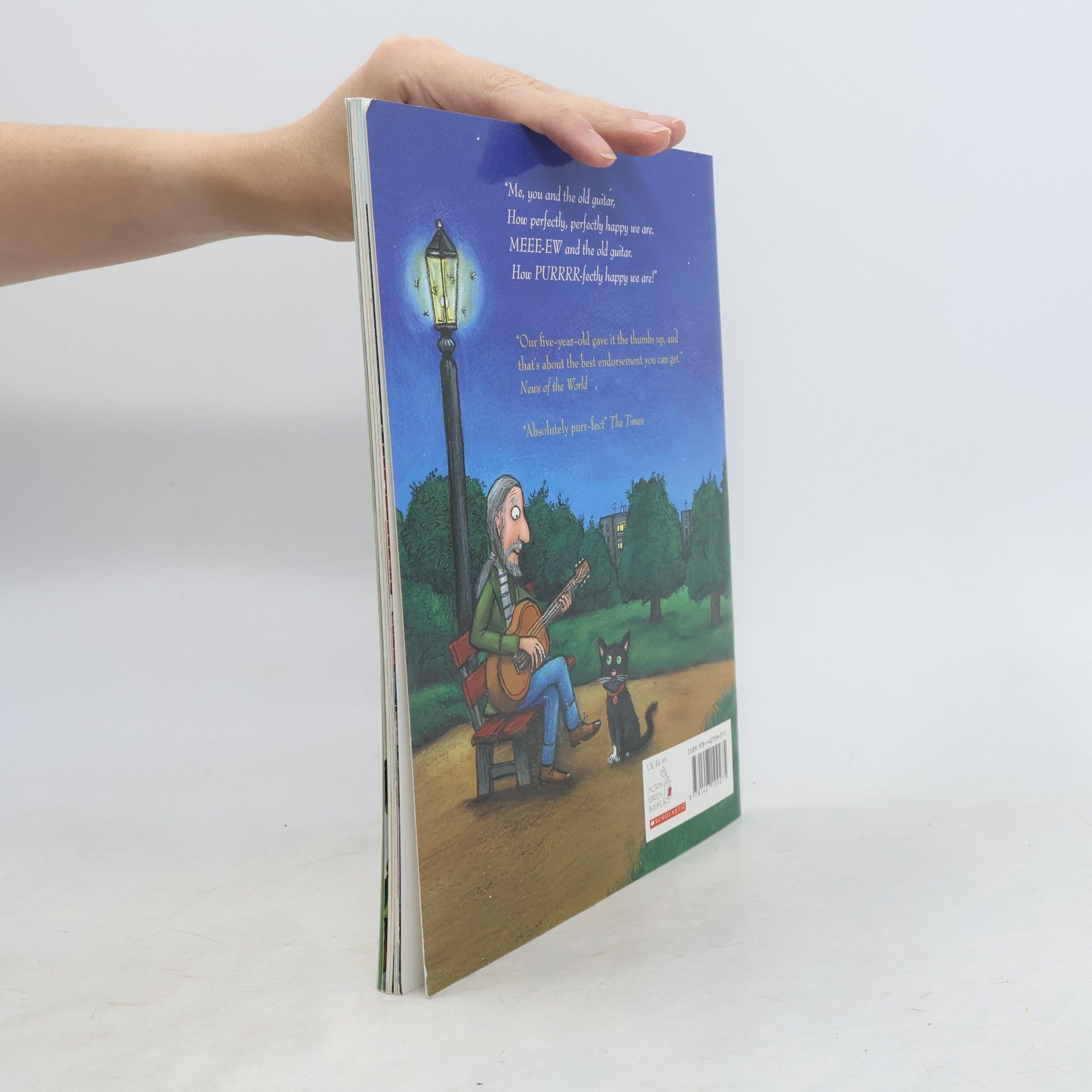 Julia Donaldson Tabby McTat. Tommi Tatze, englische Ausgabe