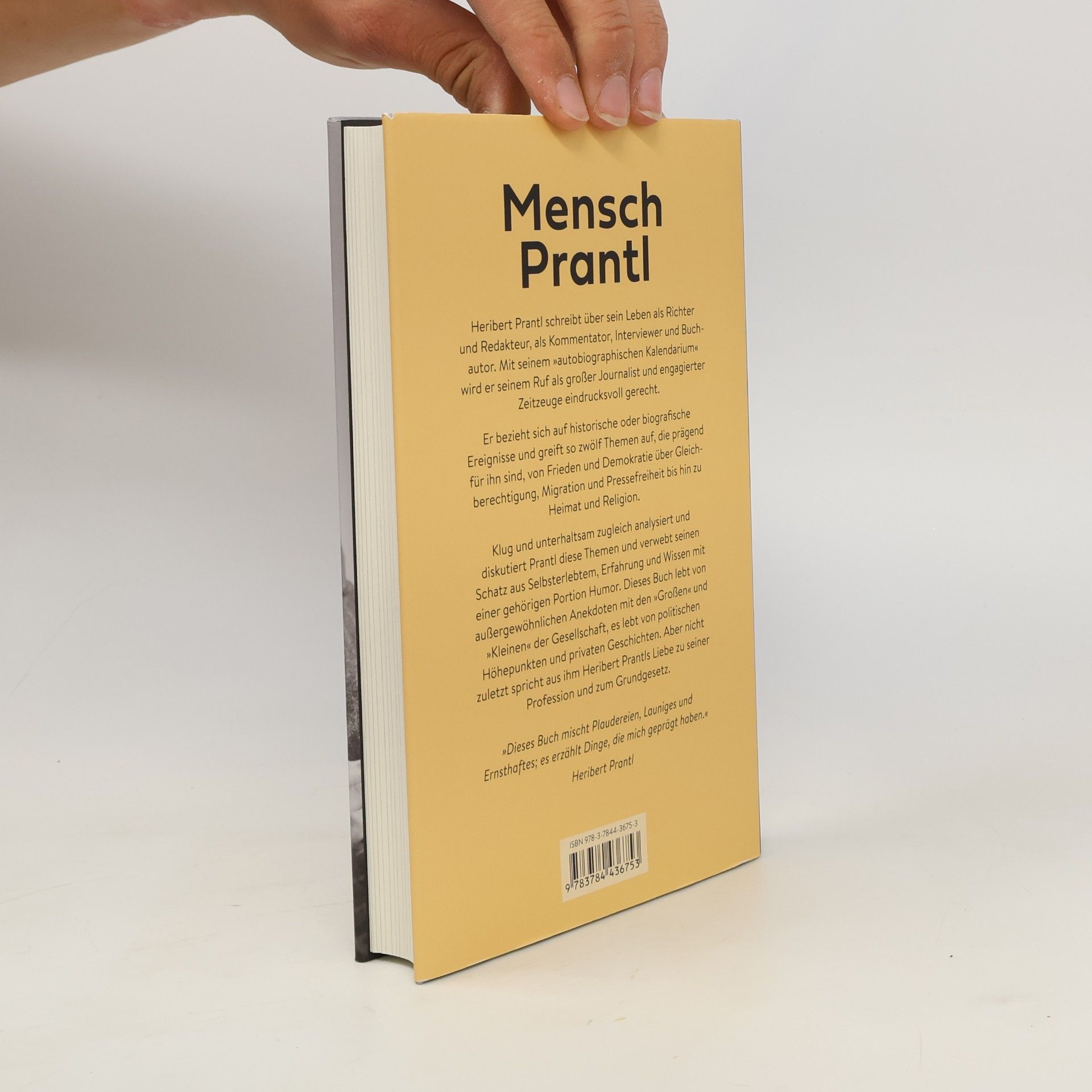 Heribert Prantl Mensch Prantl