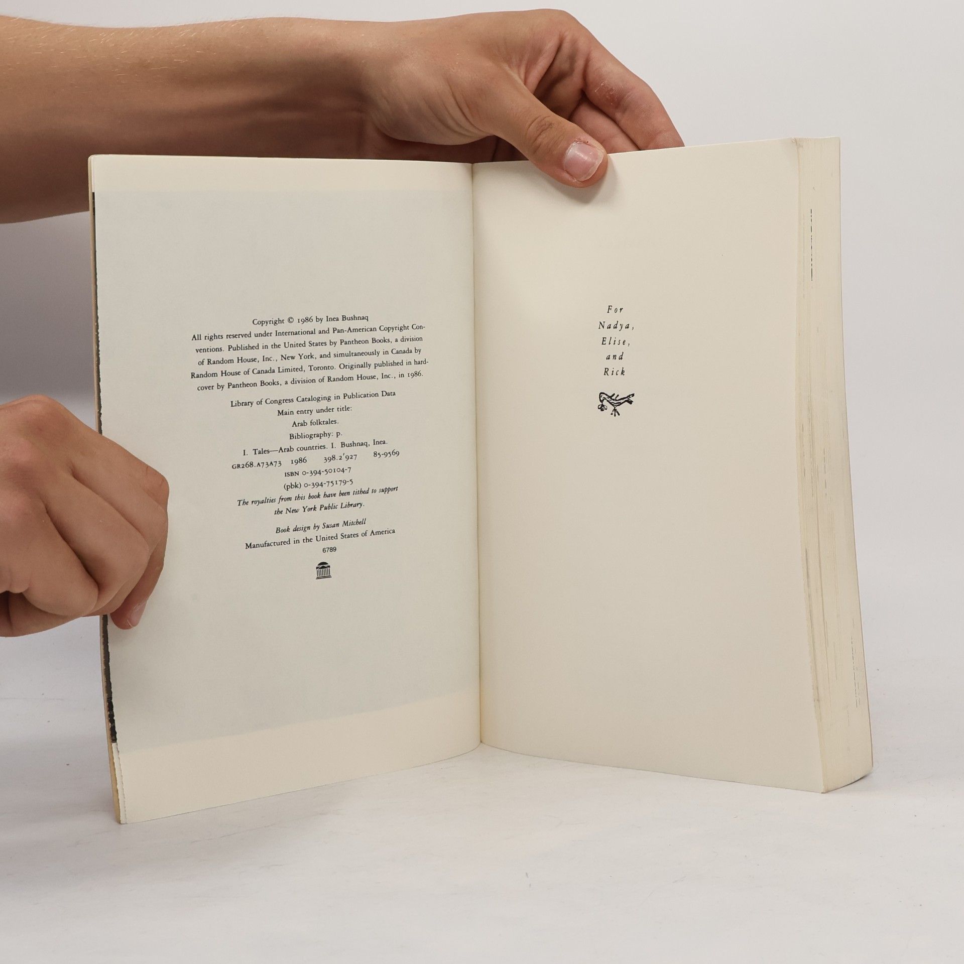 Inea Bushnaq Arab Folktales