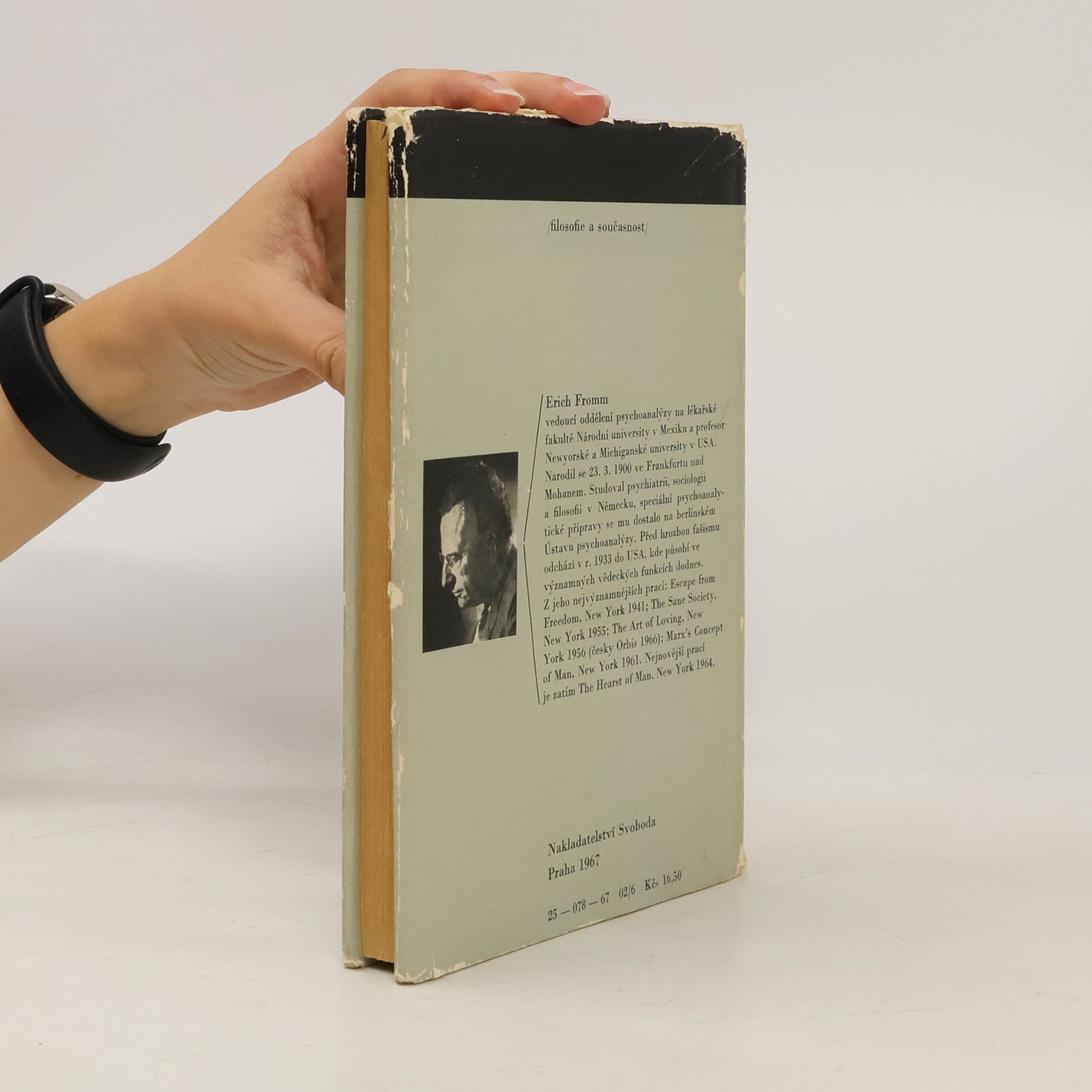 Erich Fromm Člověk a psychoanalýza