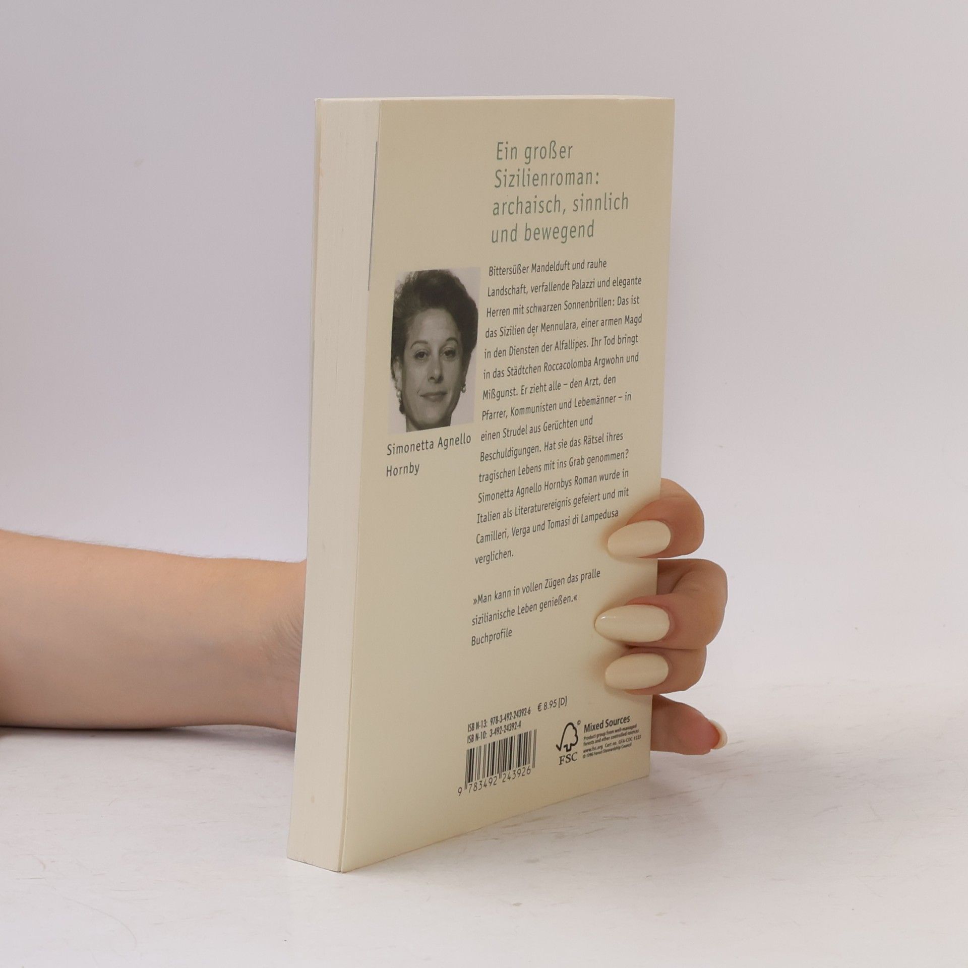 Simonetta Agnello Hornby Die Mandelpflückerin