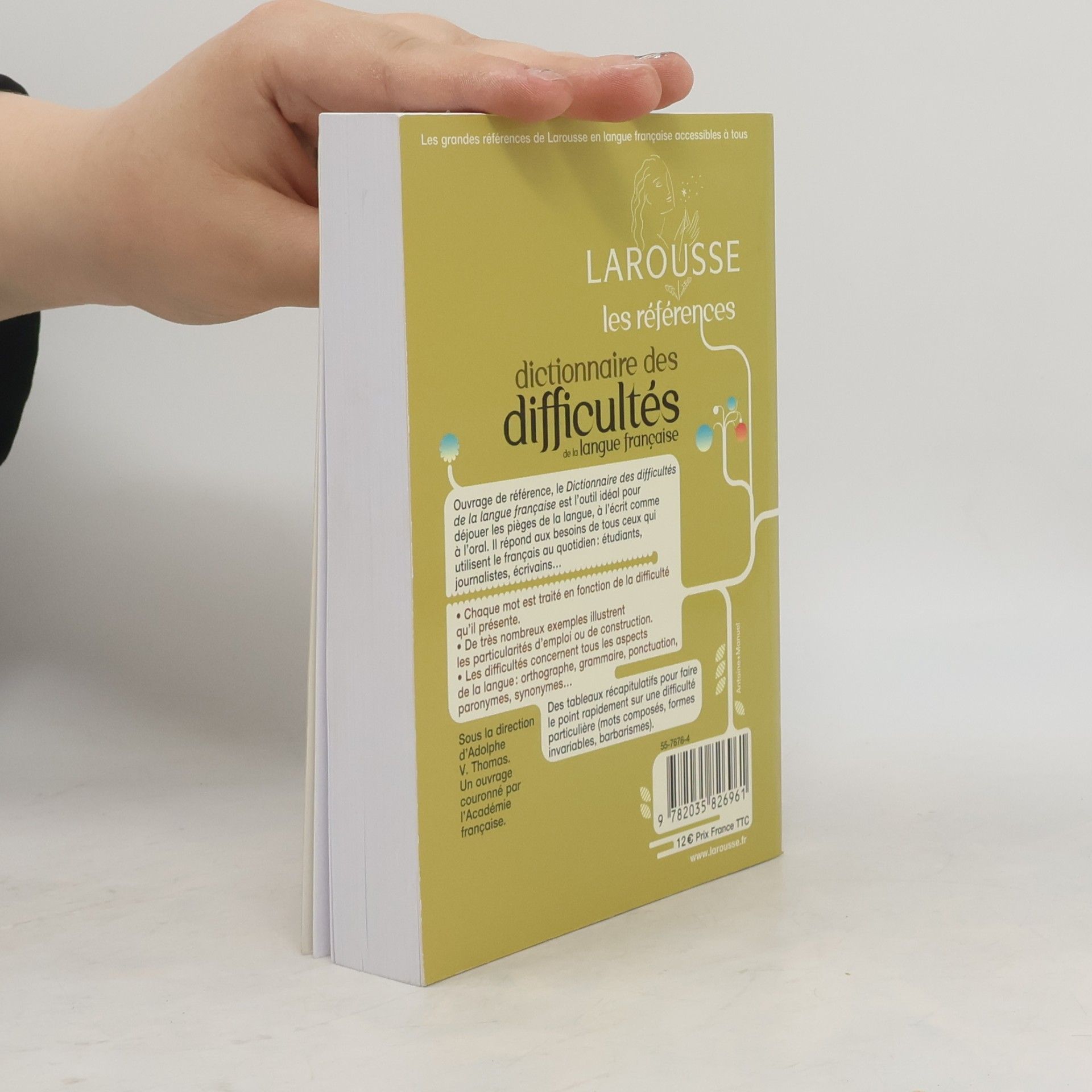Adolphe V. Thomas Dictionnaire des difficultés de la langue française