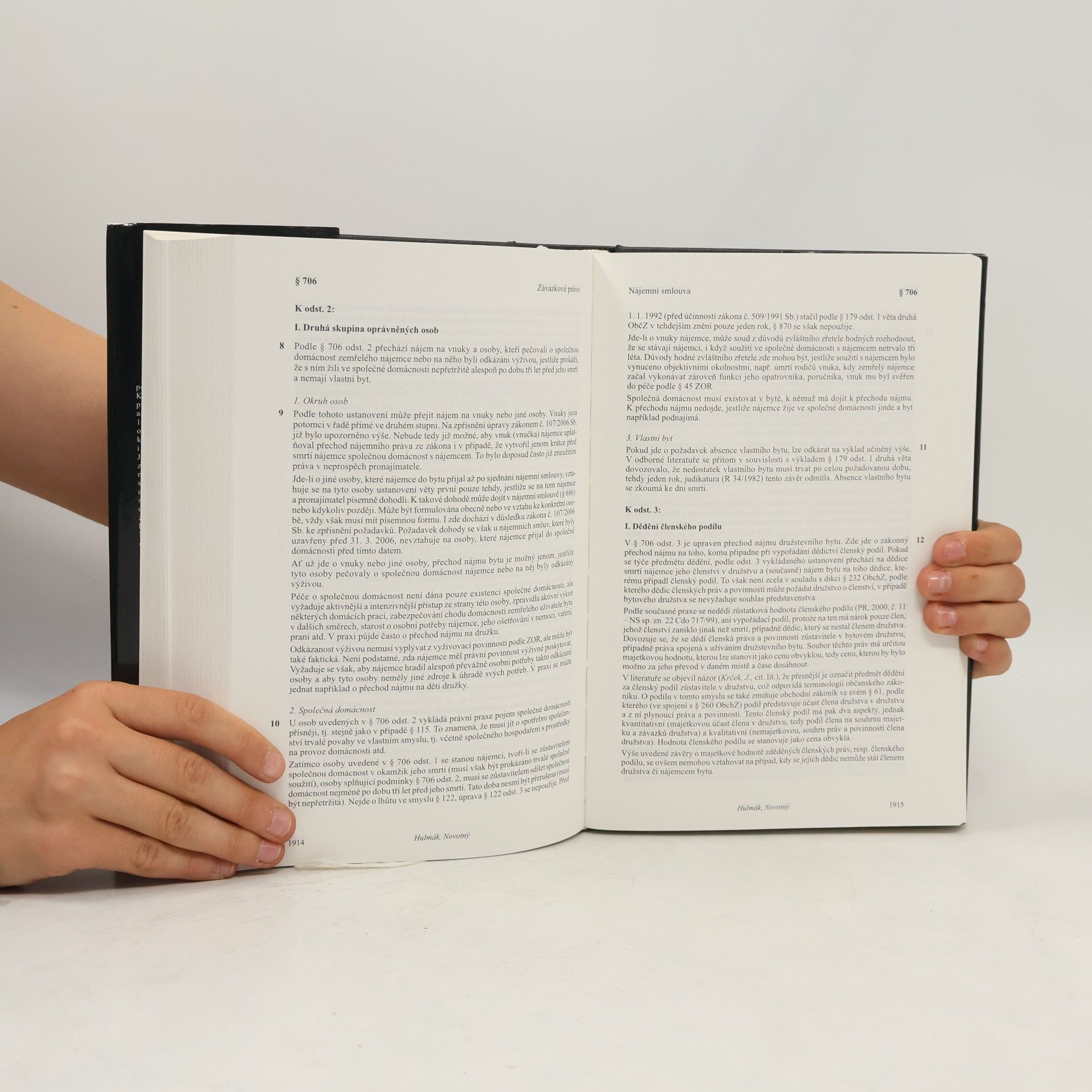 Jiří Švestka Občanský zákoník II. §460-880. Komentář
