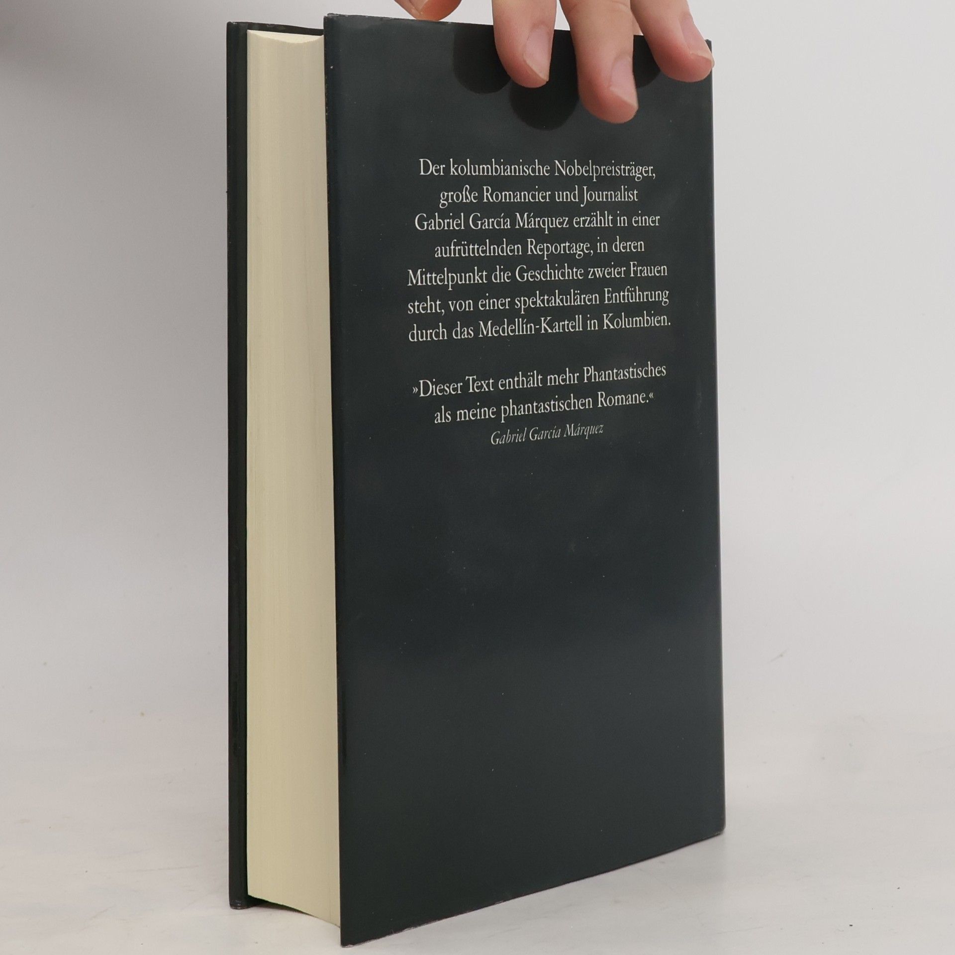 Gabriel García Márquez Nachricht von einer Entführung