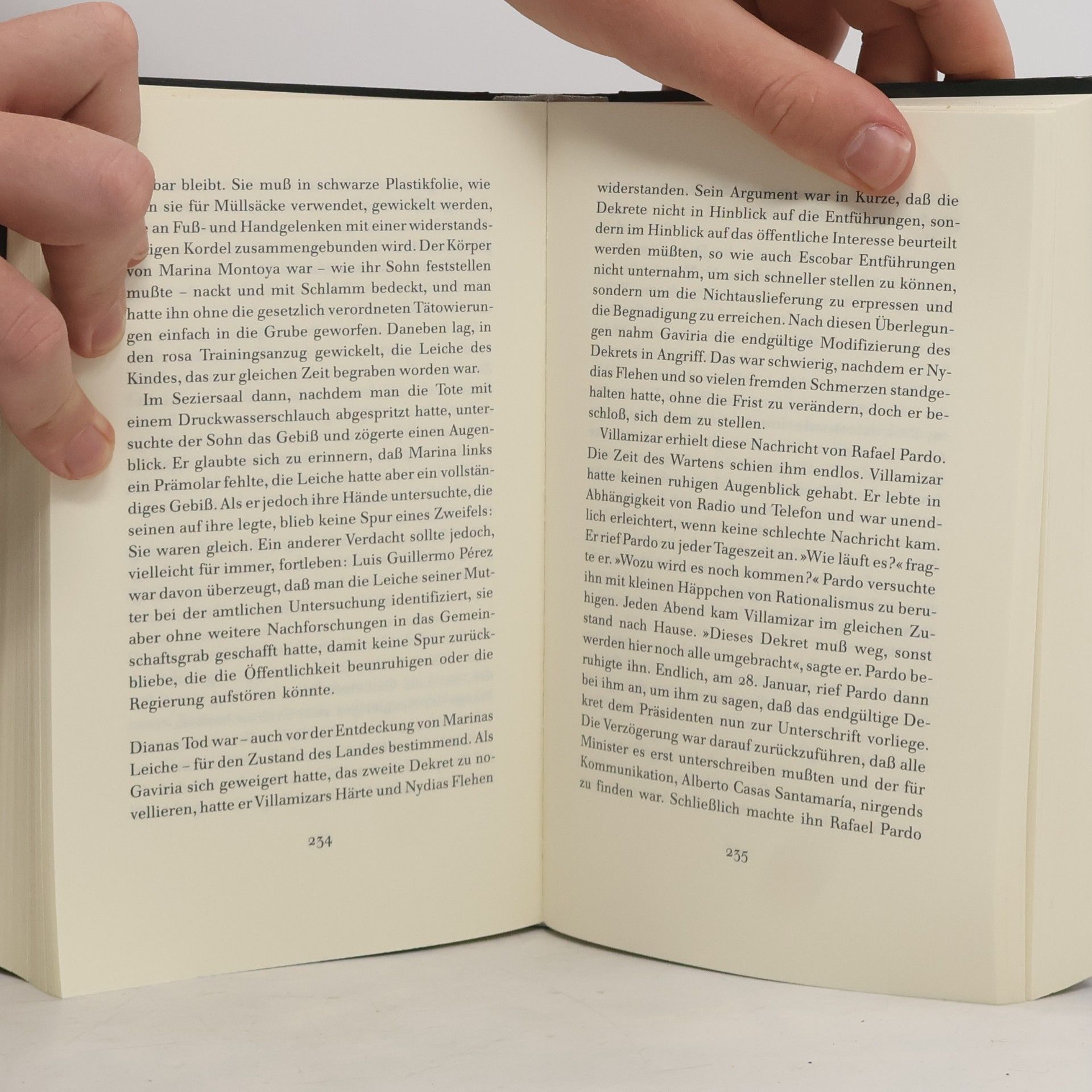 Gabriel García Márquez Nachricht von einer Entführung