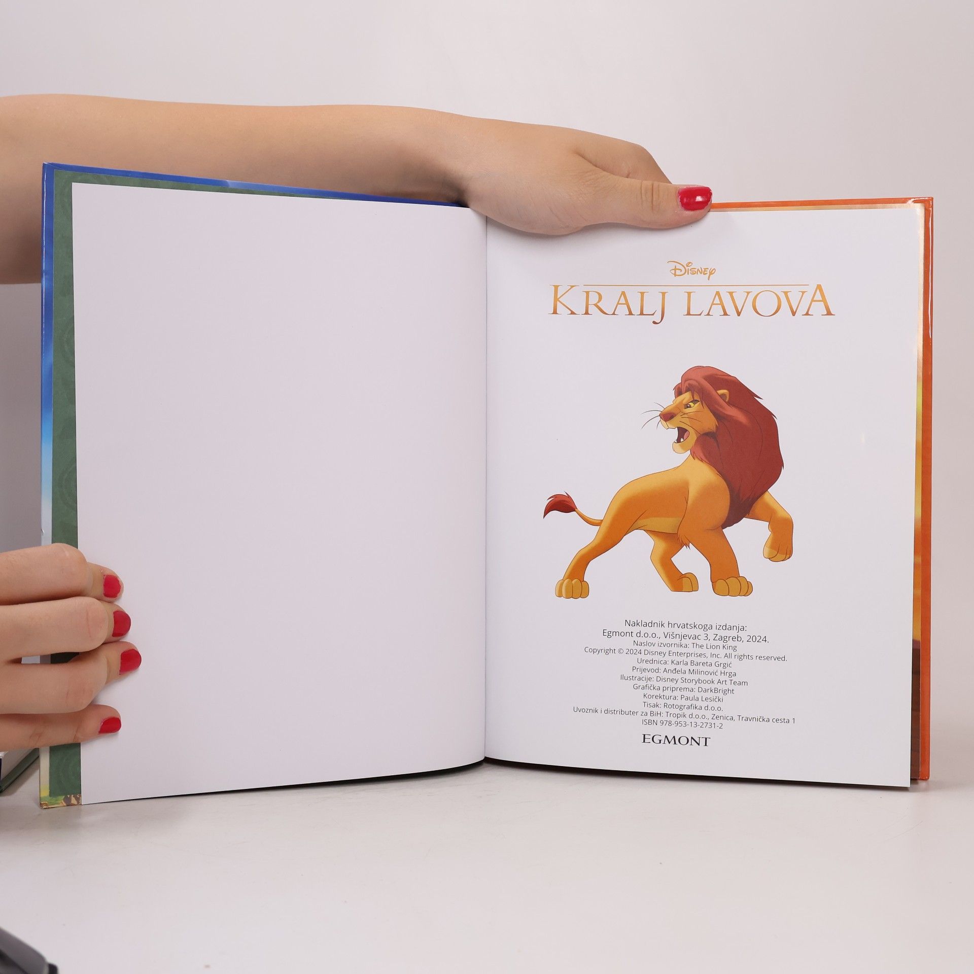 Disney Storybook Art Team Kralj Lavova