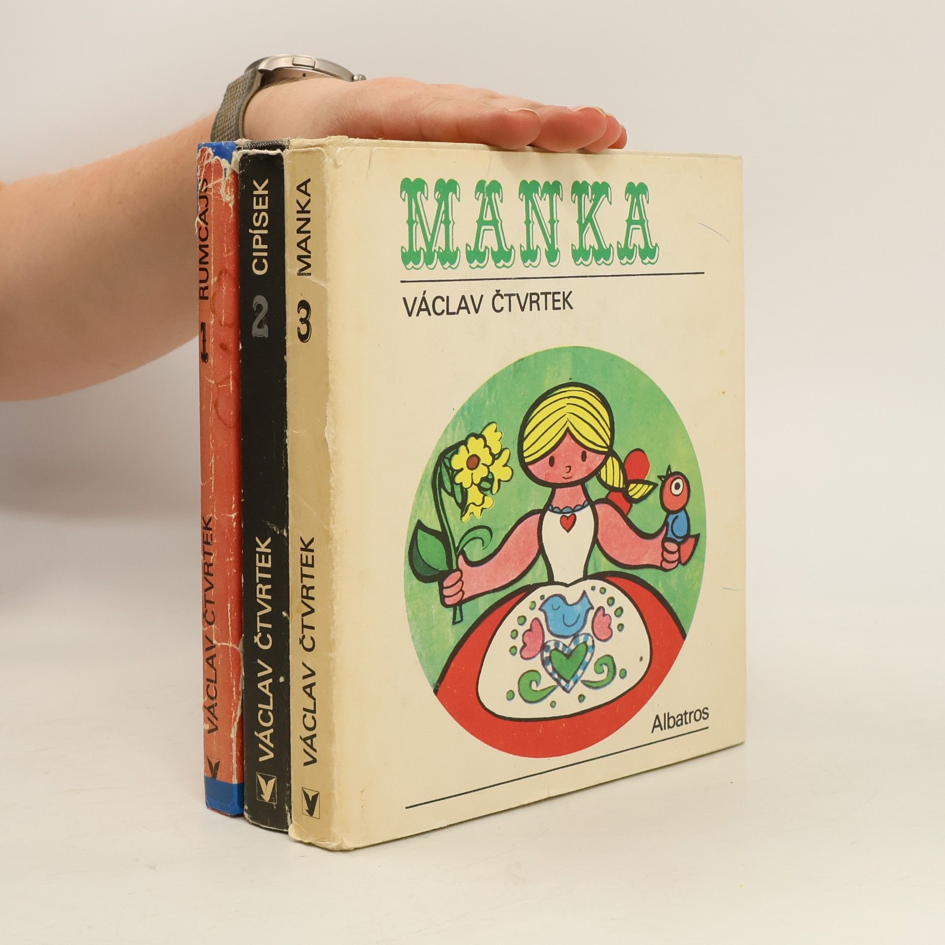 Václav Čtvrtek Rumcajs. Cipísek. Manka