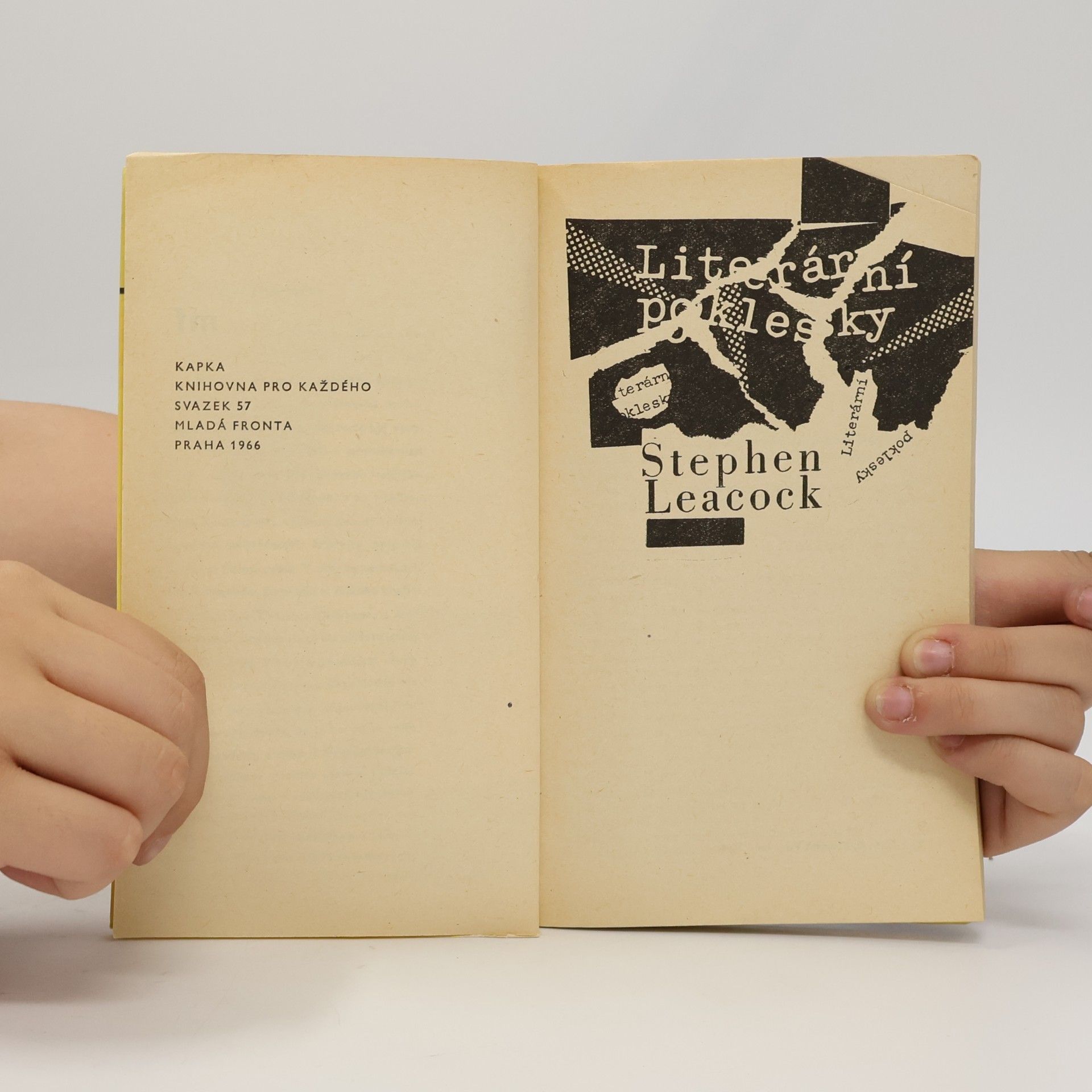 Stephen Leacock Literární poklesky