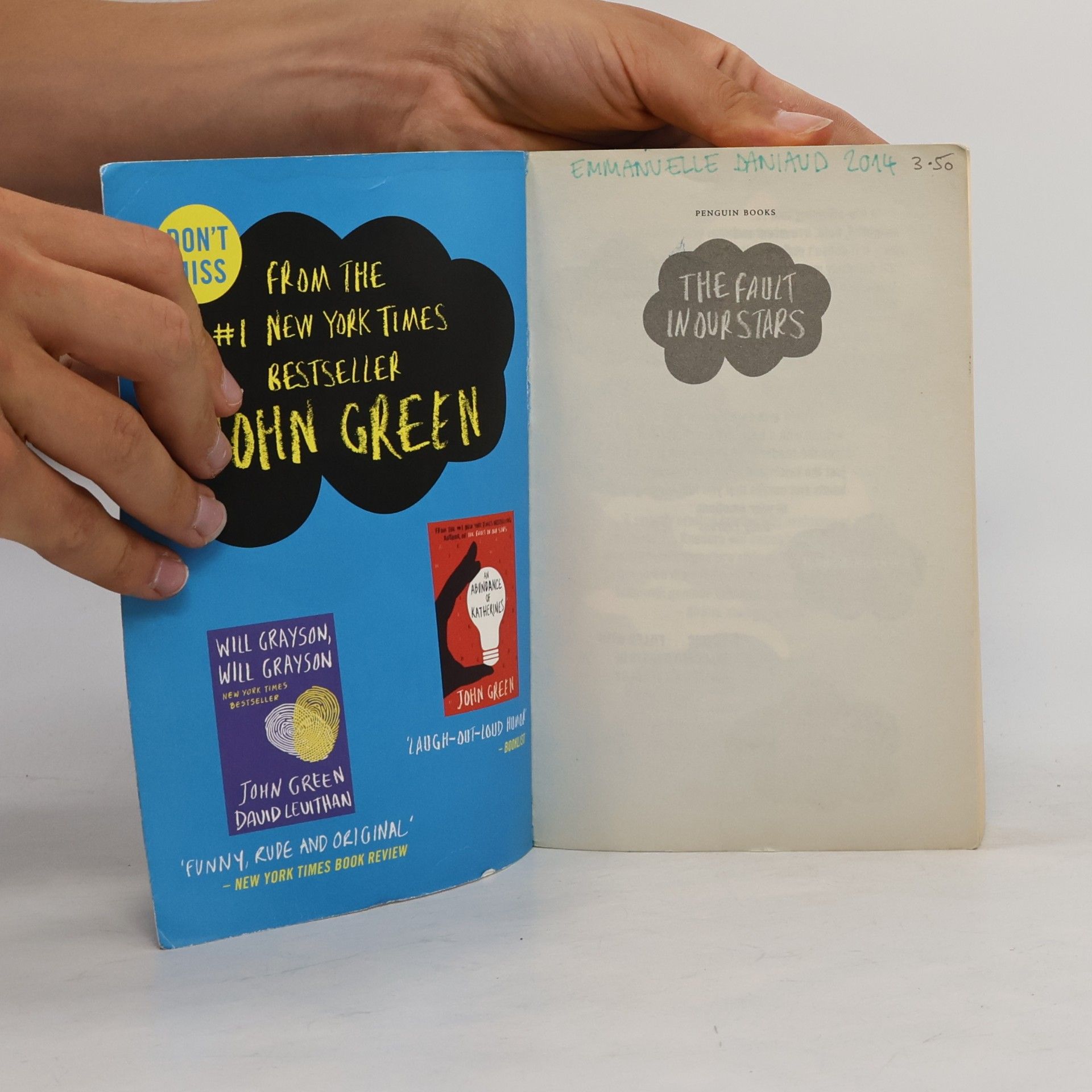John Green The Fault in Our Stars