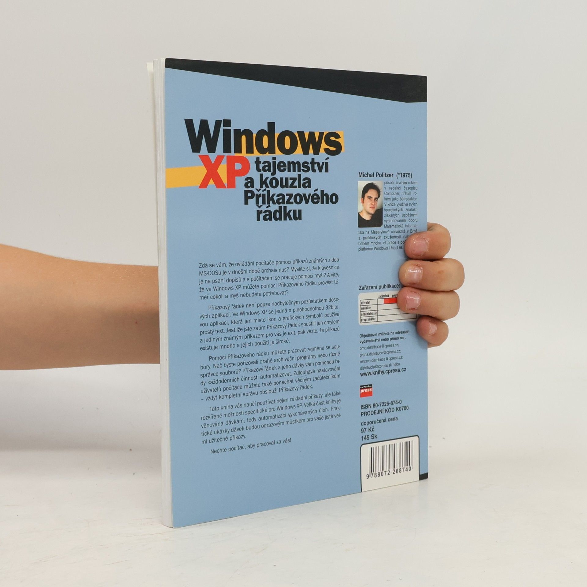 Michal Politzer Windows XP – tajemství a kouzla Příkazového řádku