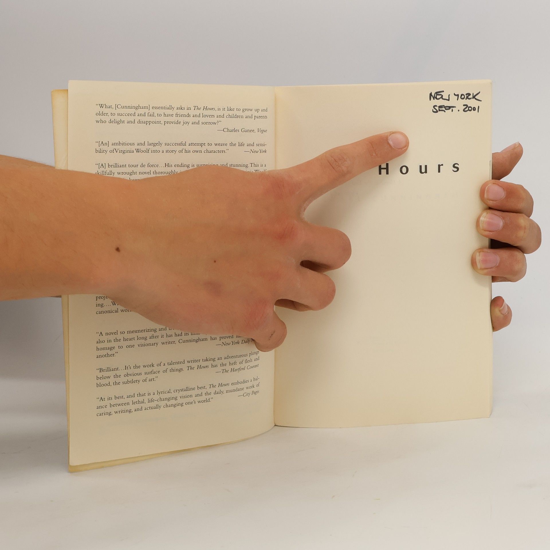 Michael Cunningham The hours