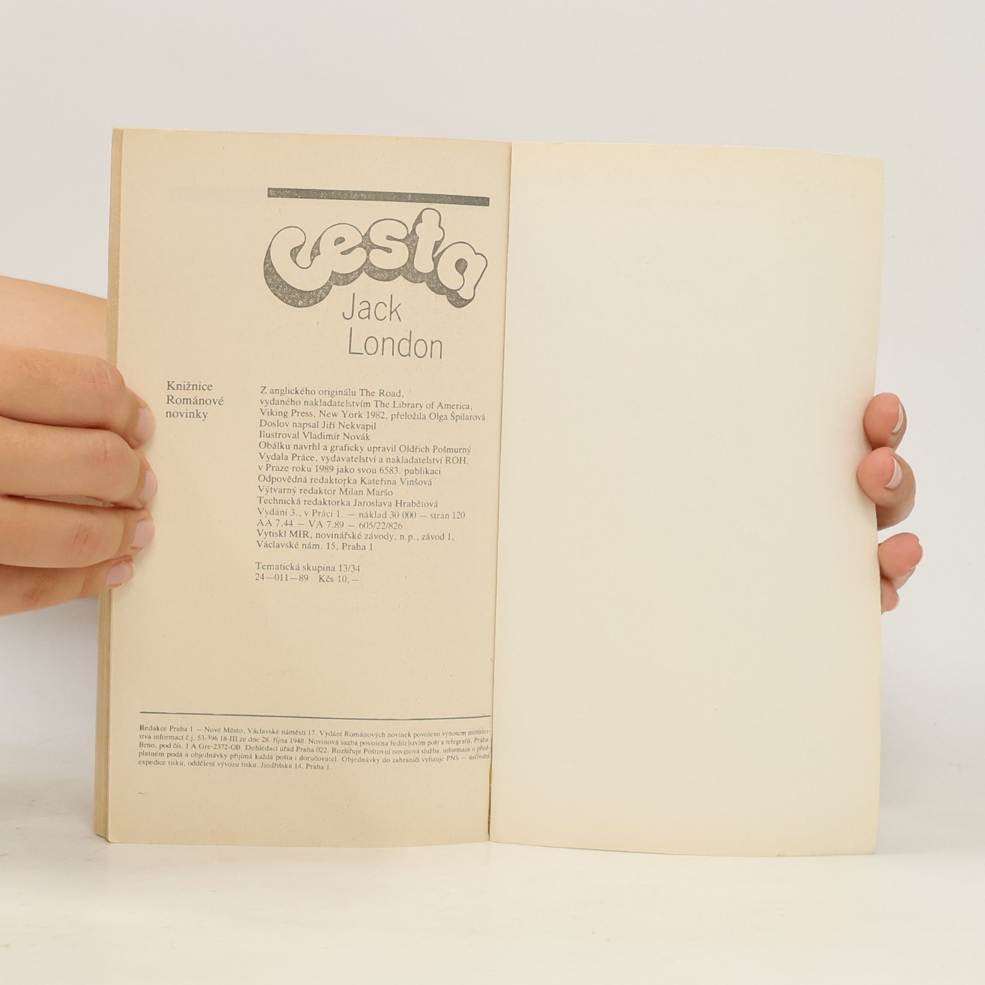Jack London Cesta