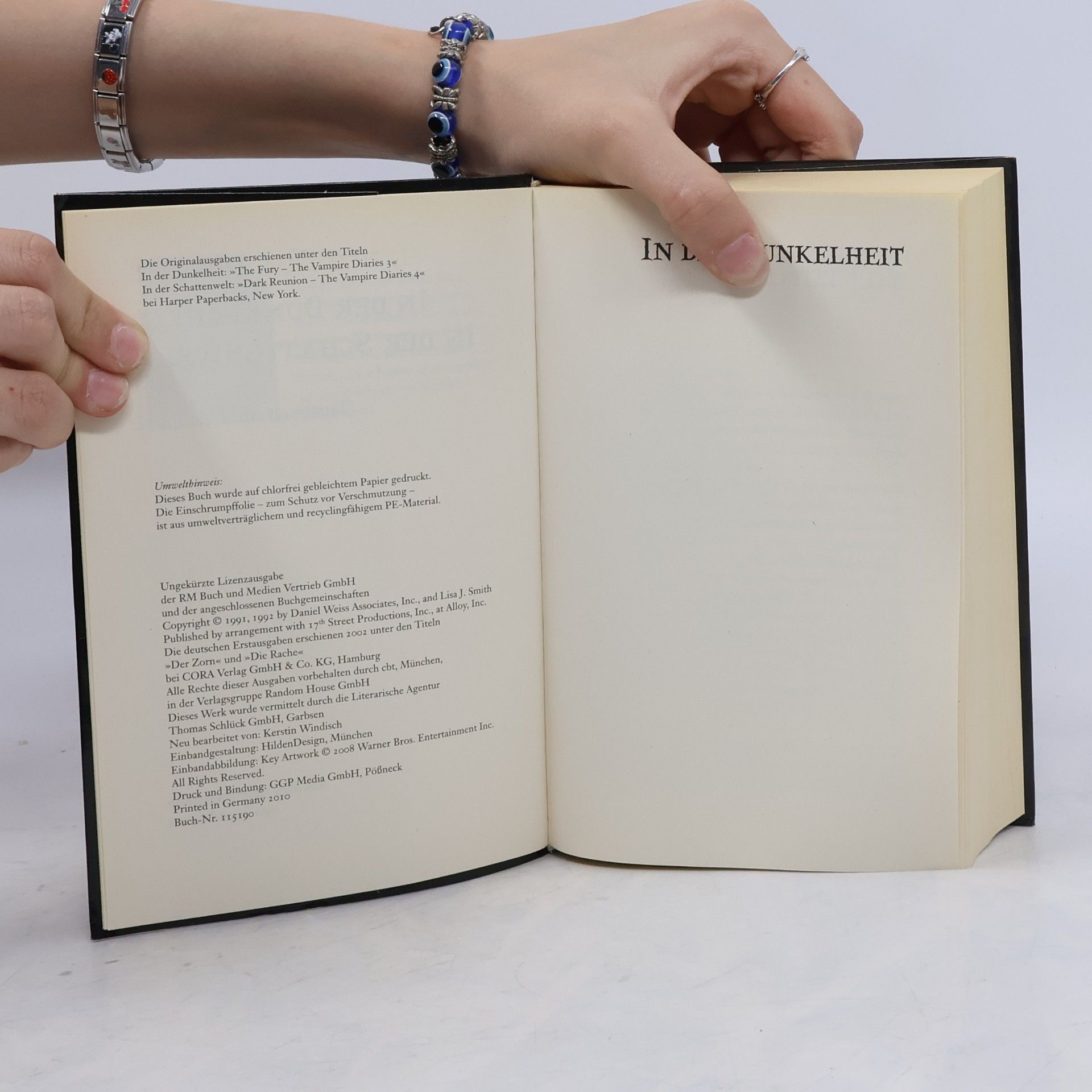 L. J. Smithová  Tagenbuch eines Vampirs. In der Dunkelheit. In der Schattenwelt
