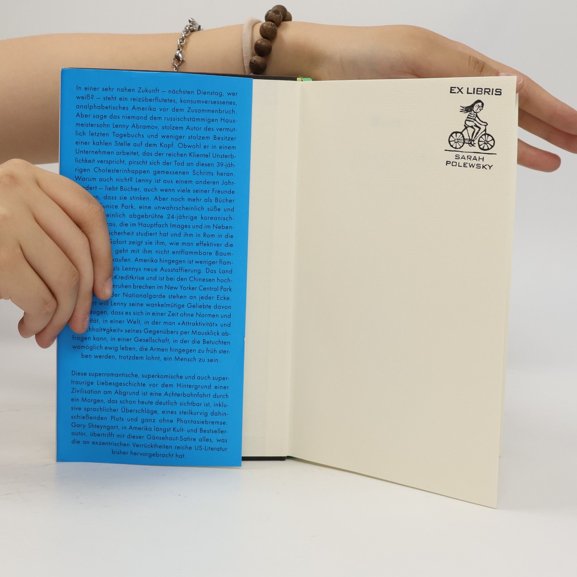 Gary Shteyngart Super Sad True Love Story