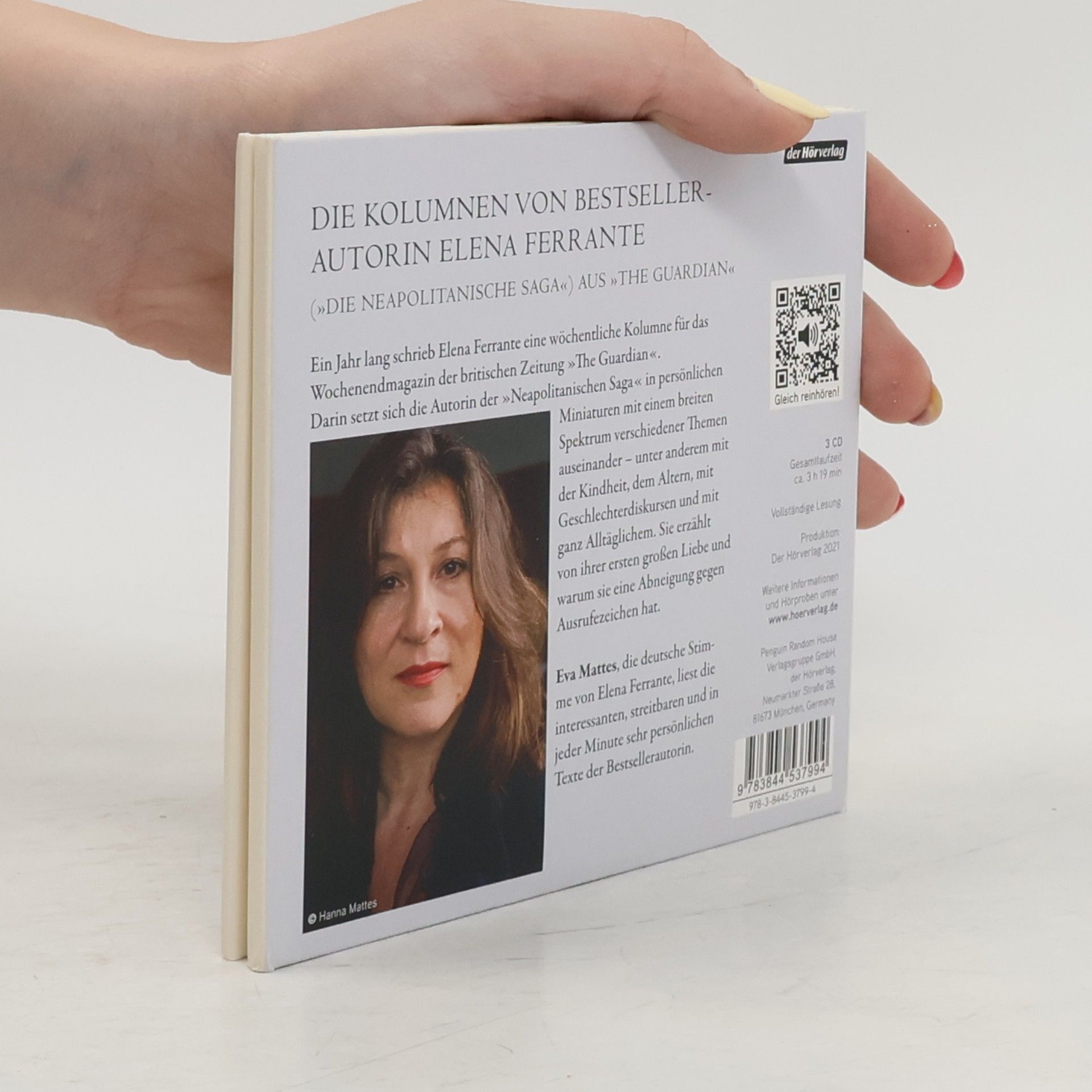 Elena Ferrante Zufällige Erfindungen
