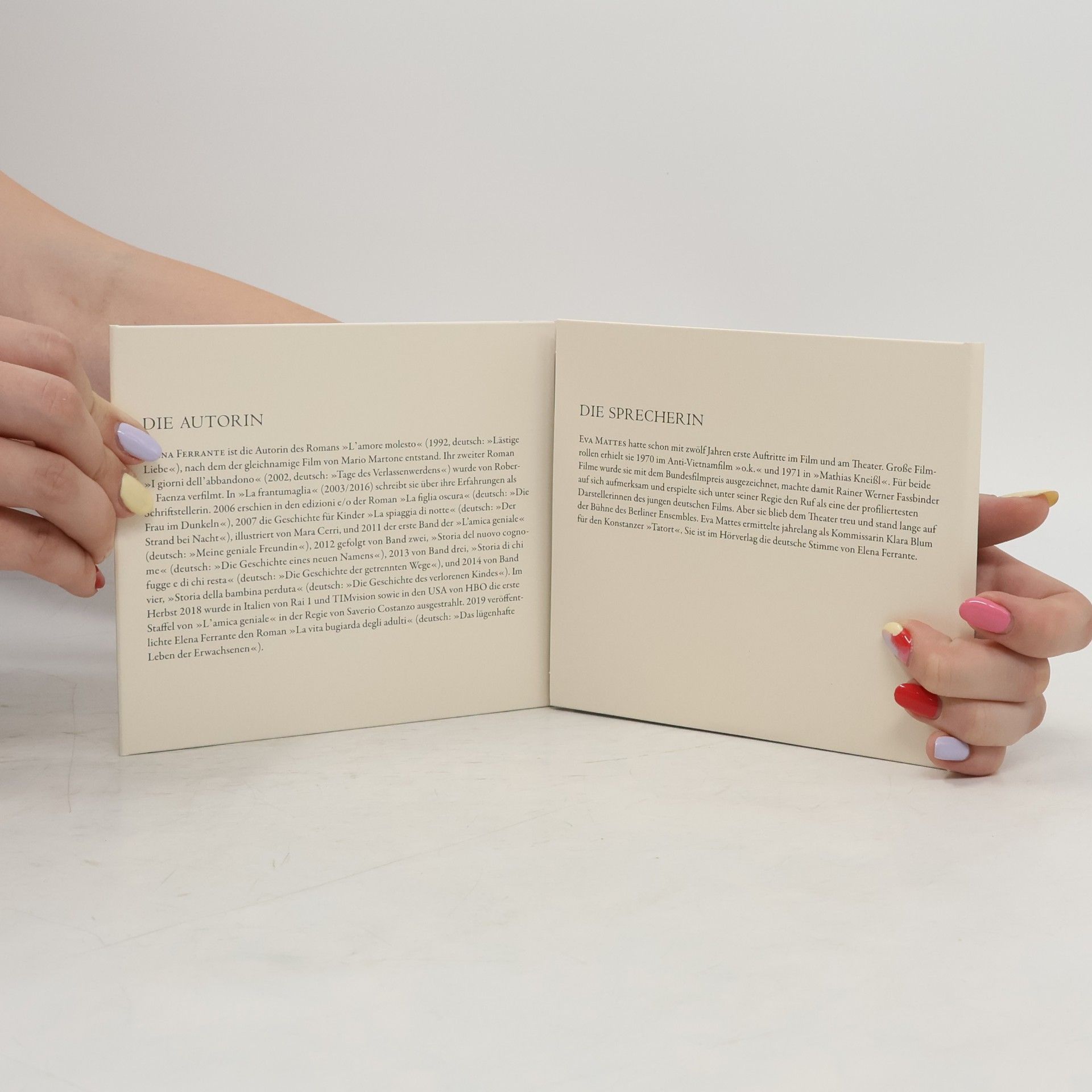 Elena Ferrante Zufällige Erfindungen
