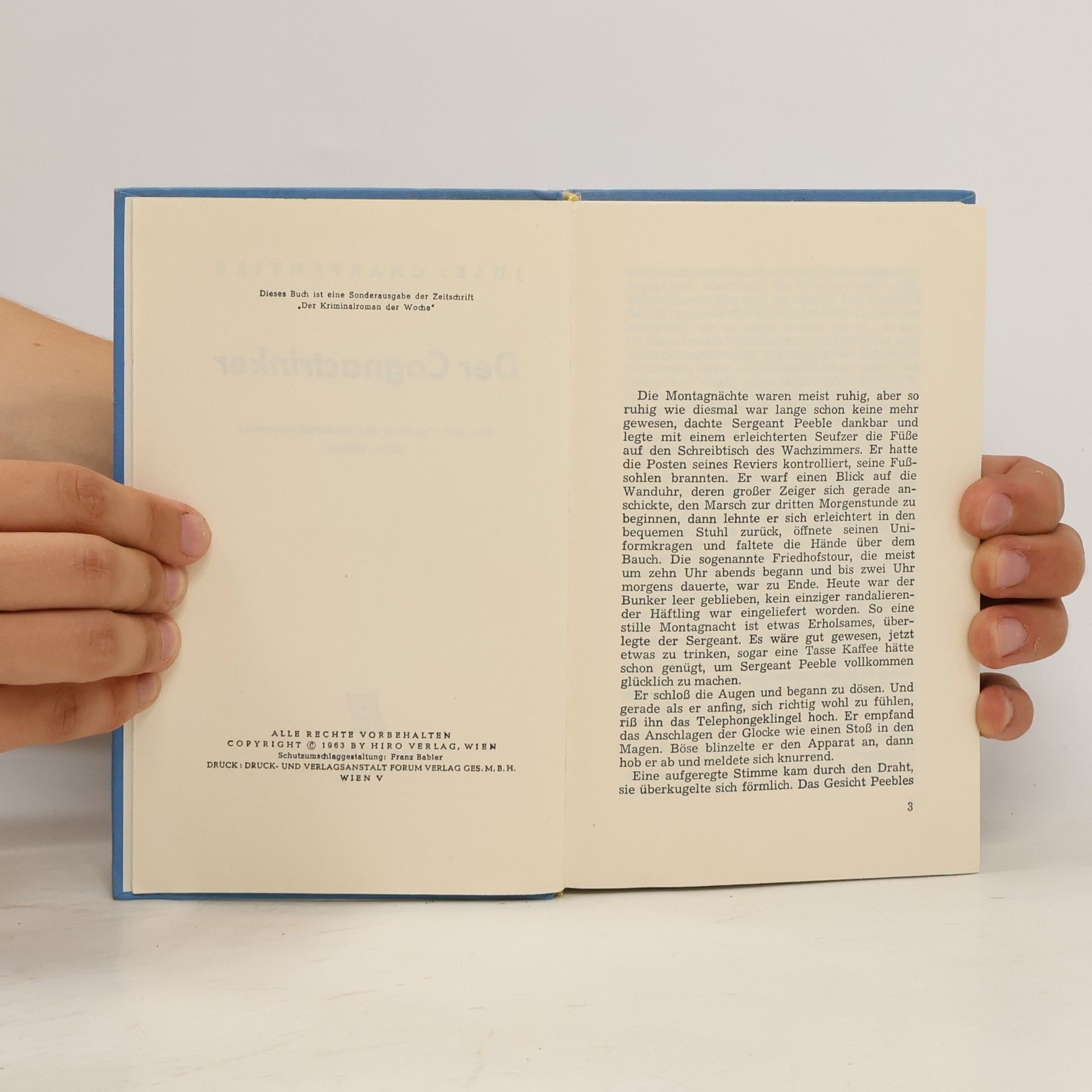 Jules Charpentier Der Cognactrinker