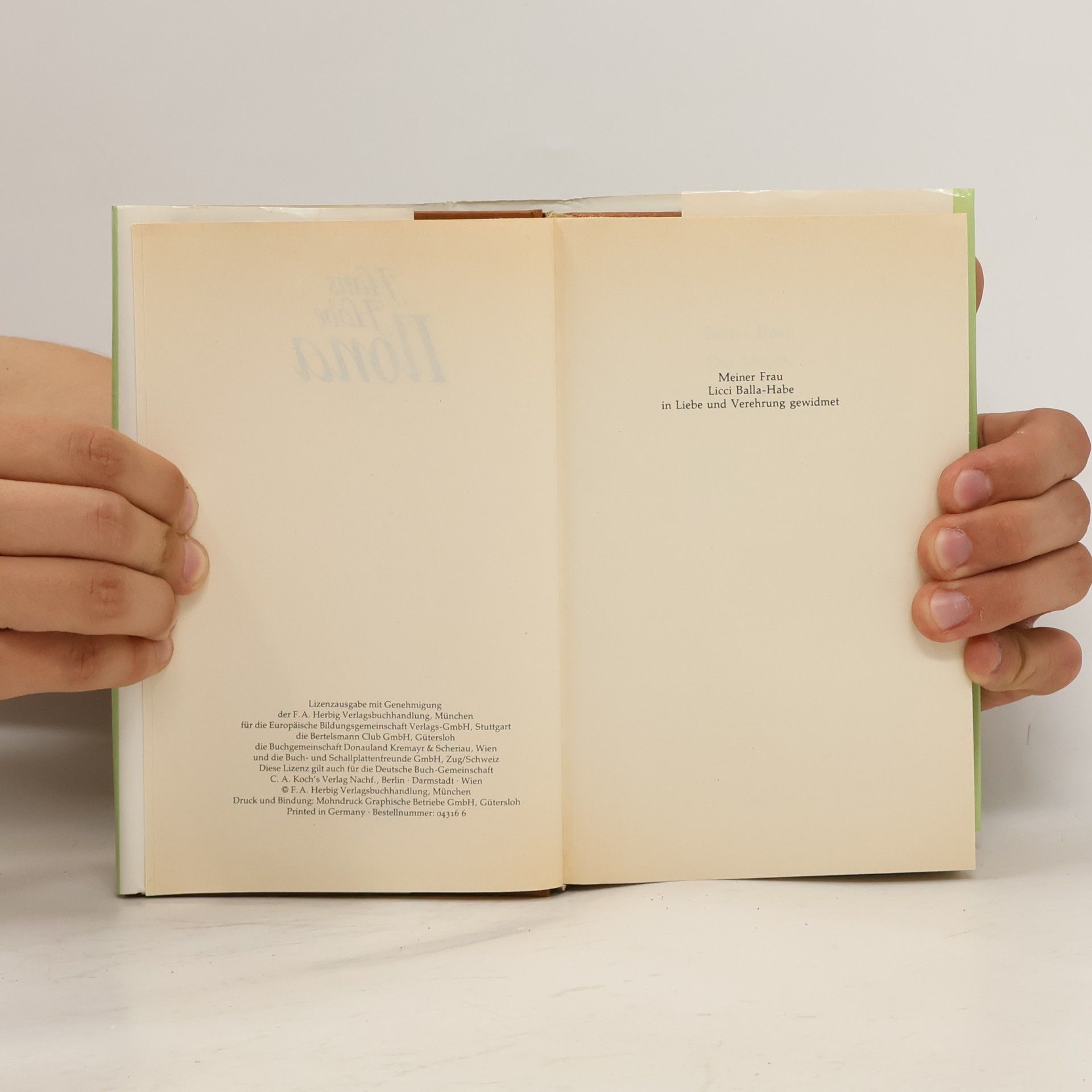 Hans Habe Ilona
