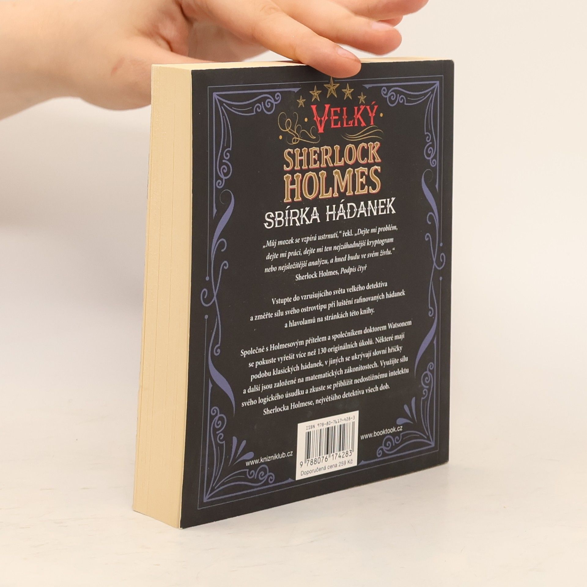 Gareth Moore Velký Sherlock Holmes. Sbírka hádanek inspirovaná největším detektivem všech dob