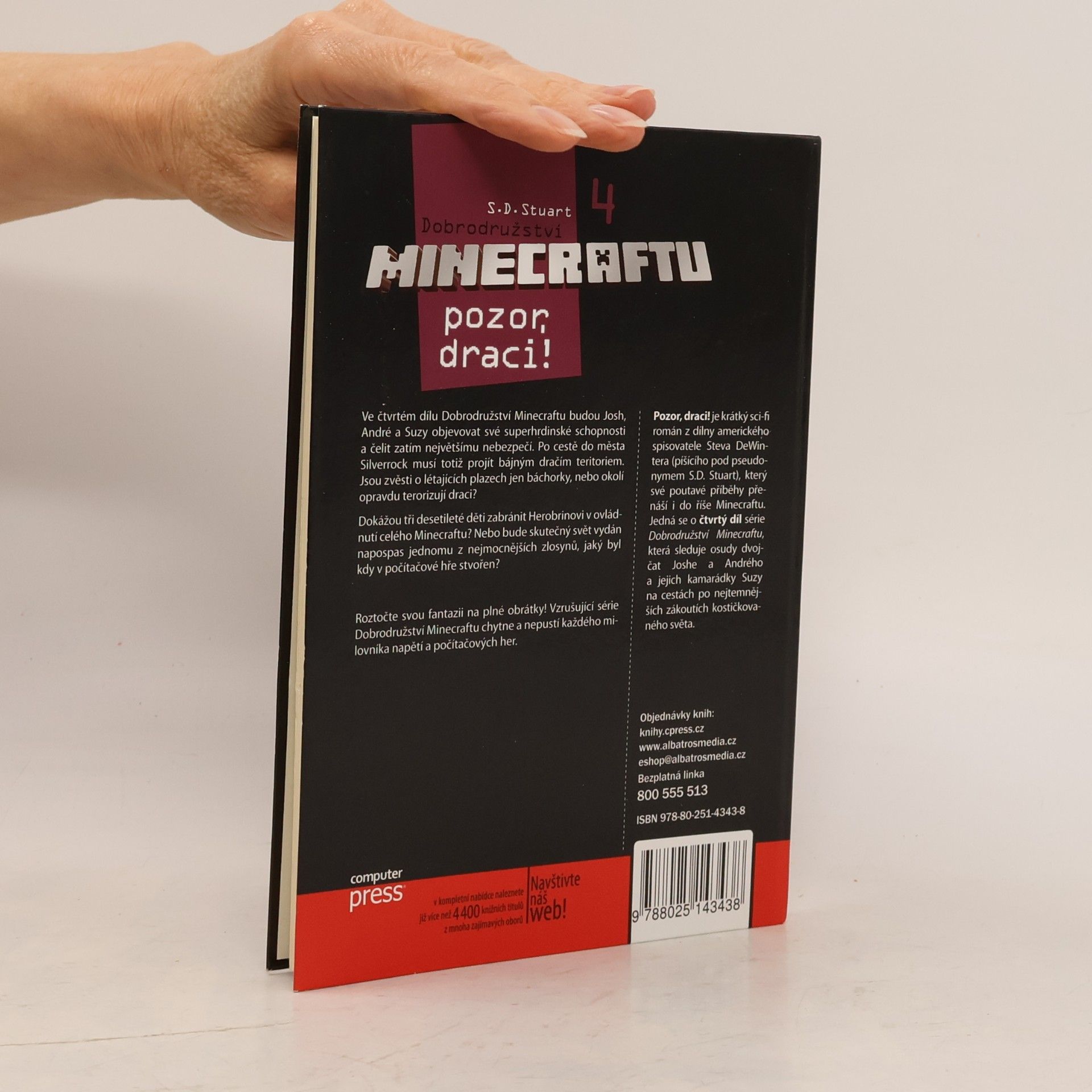 Stuart Dean Dobrodružství Minecraftu 4. Pozor, draci!