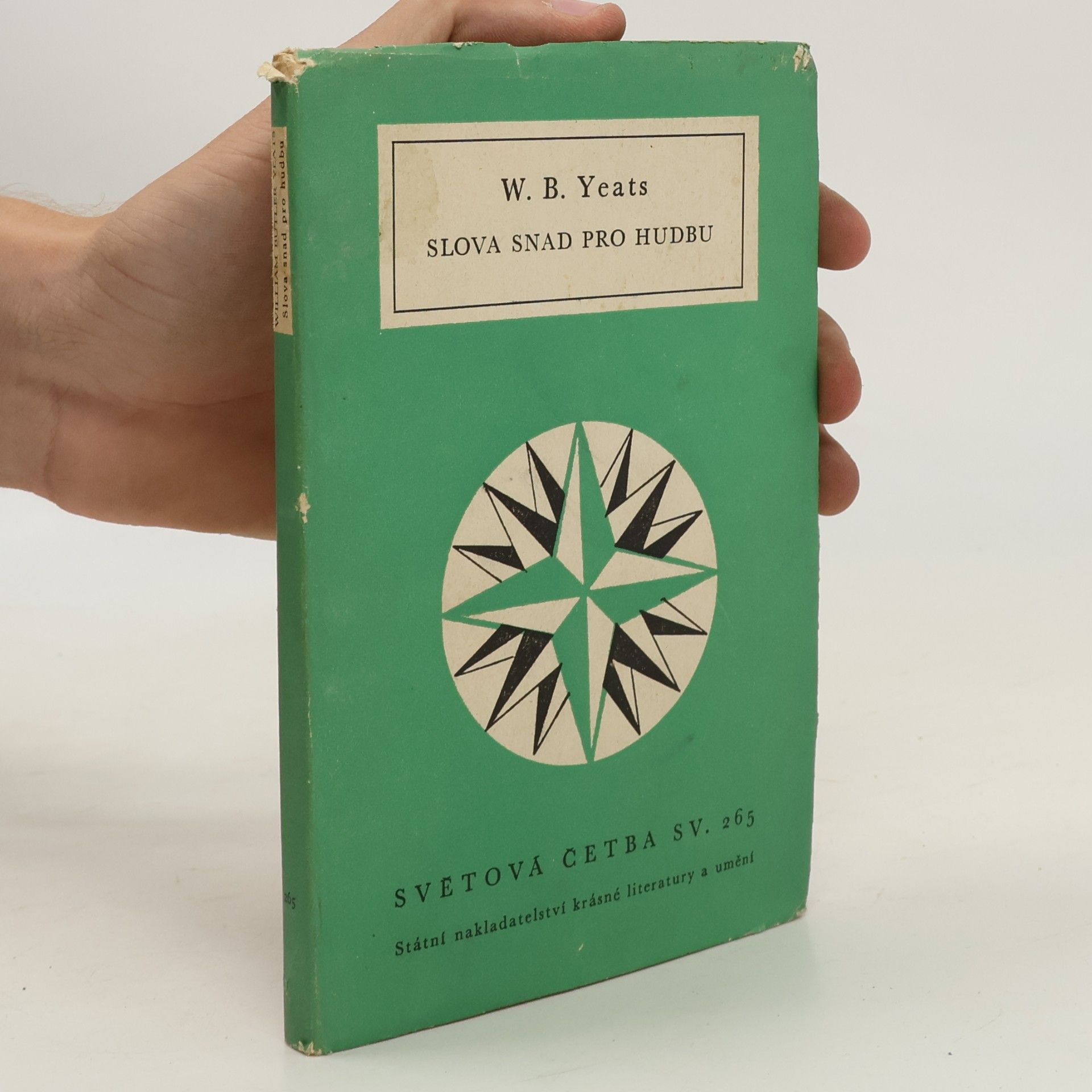 William Butler Yeats Slova snad pro hudbu