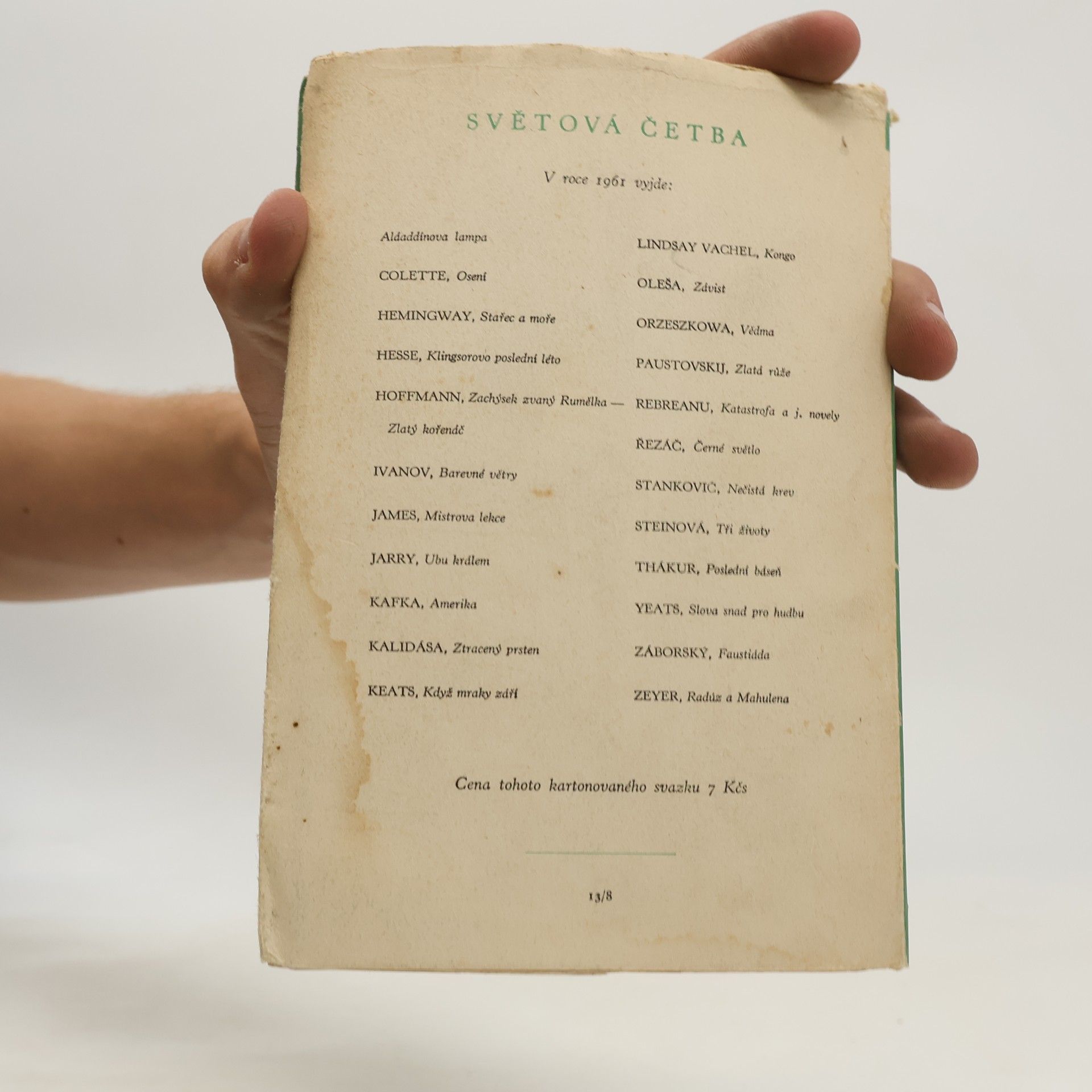William Butler Yeats Slova snad pro hudbu