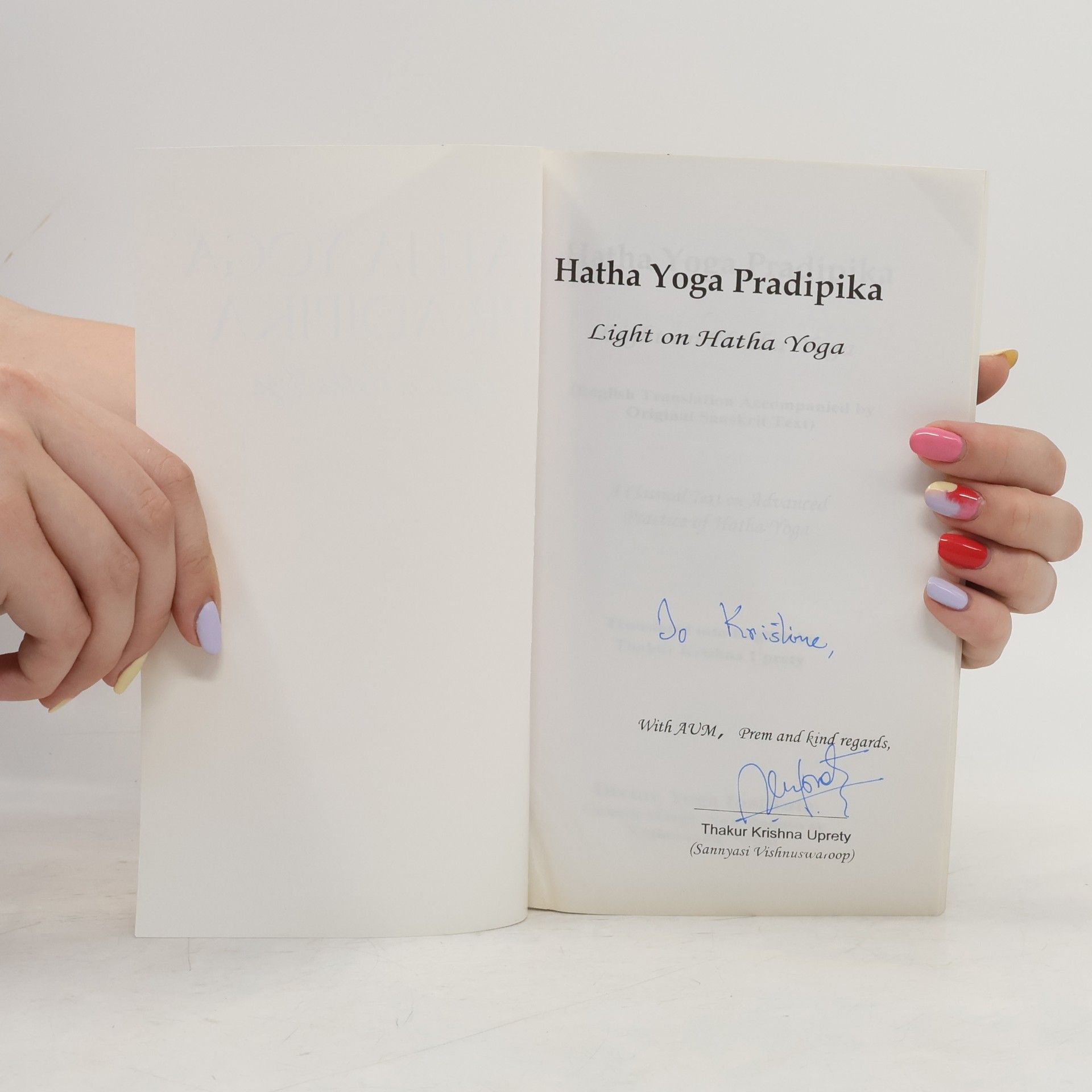 Thakur Krishna Uprety Hatha Yoga Pradipika