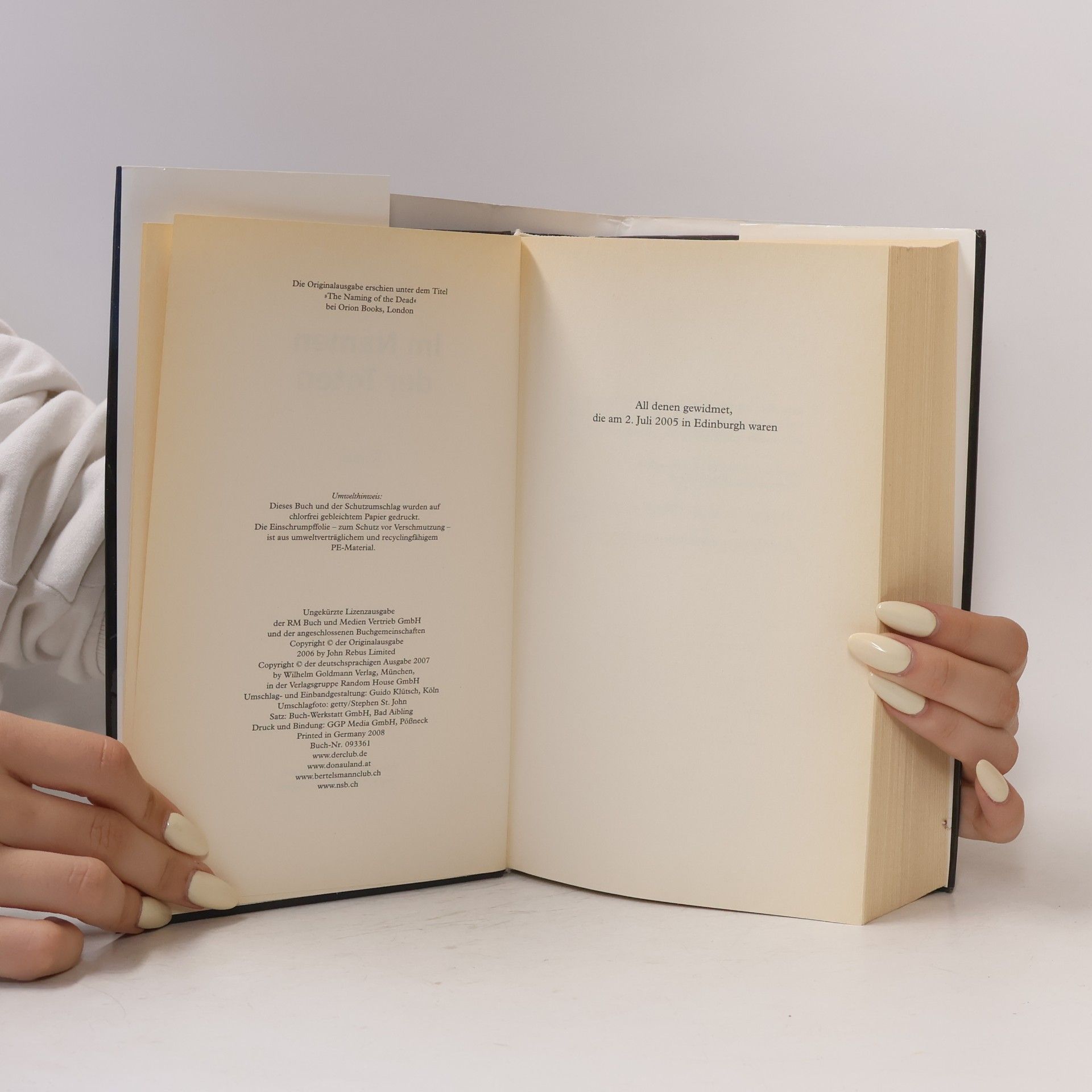 Ian Rankin Im Namen der Toten