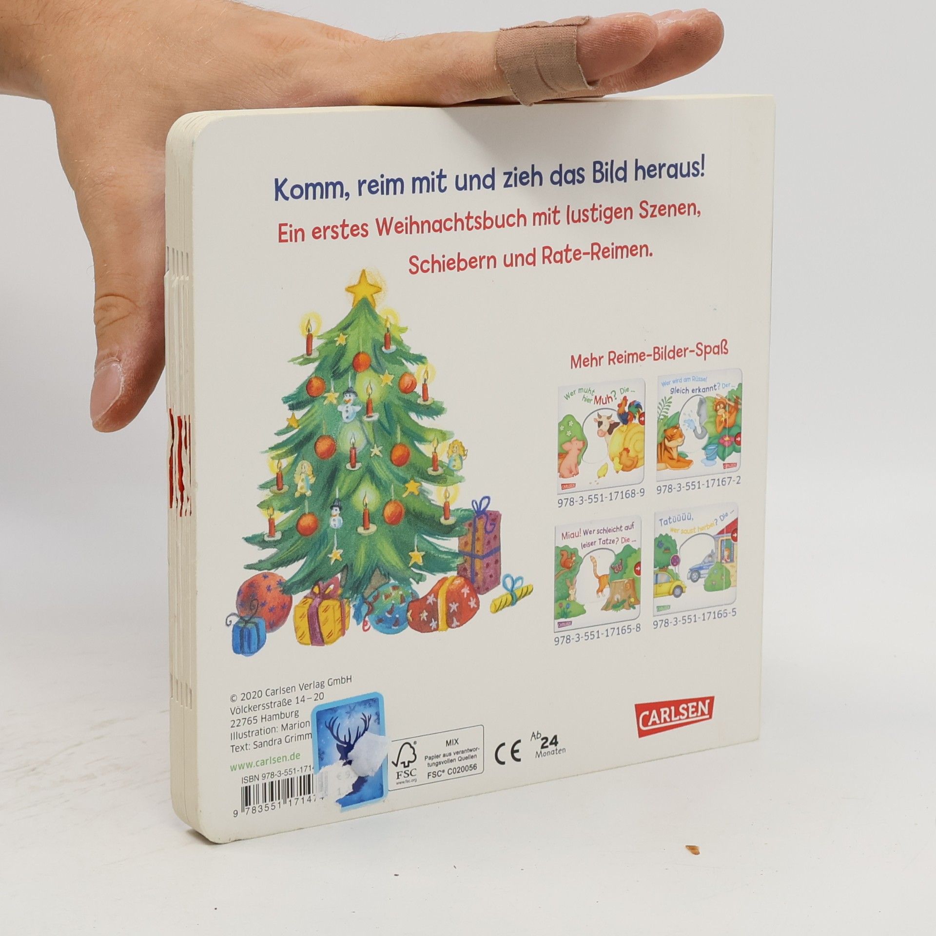 Sandra Grimm Wer hat den roten Mantel an? Der ... Weihnachtsmann!
