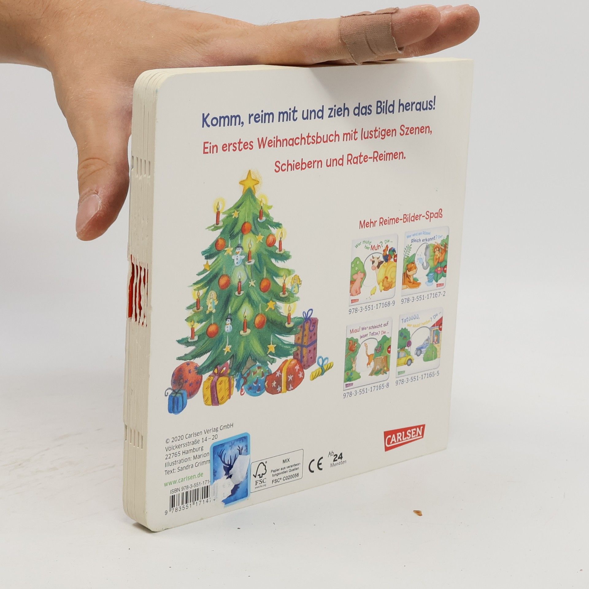 Sandra Grimm Wer hat den roten Mantel an? Der ... Weihnachtsmann!