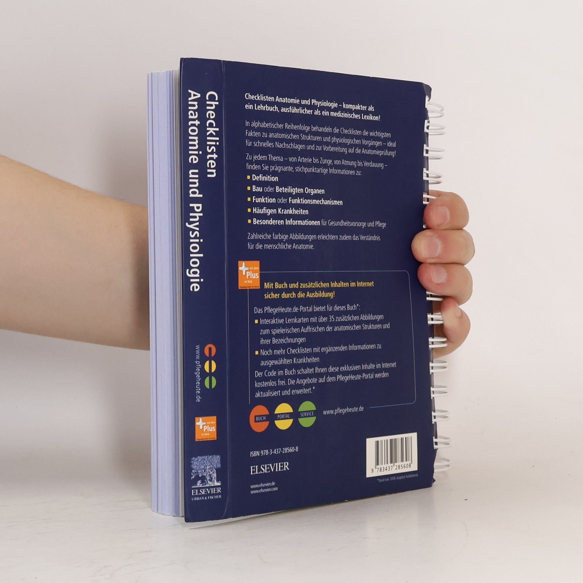 Tobias Reicherzer Checklisten Anatomie und Physiologie