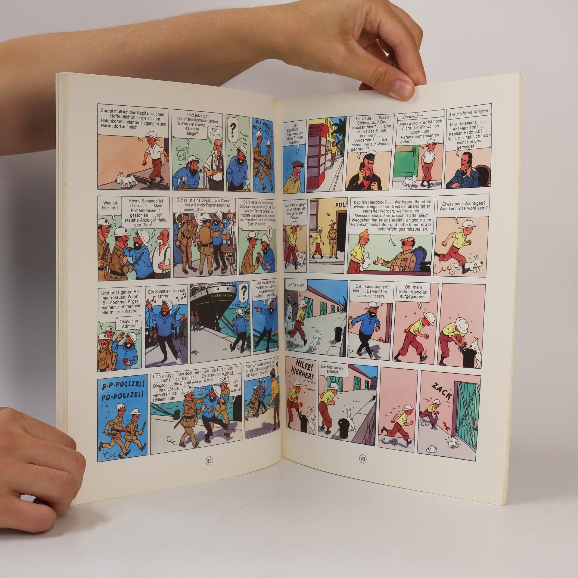 Hergé Die Krabbe mit den goldenen Scheren