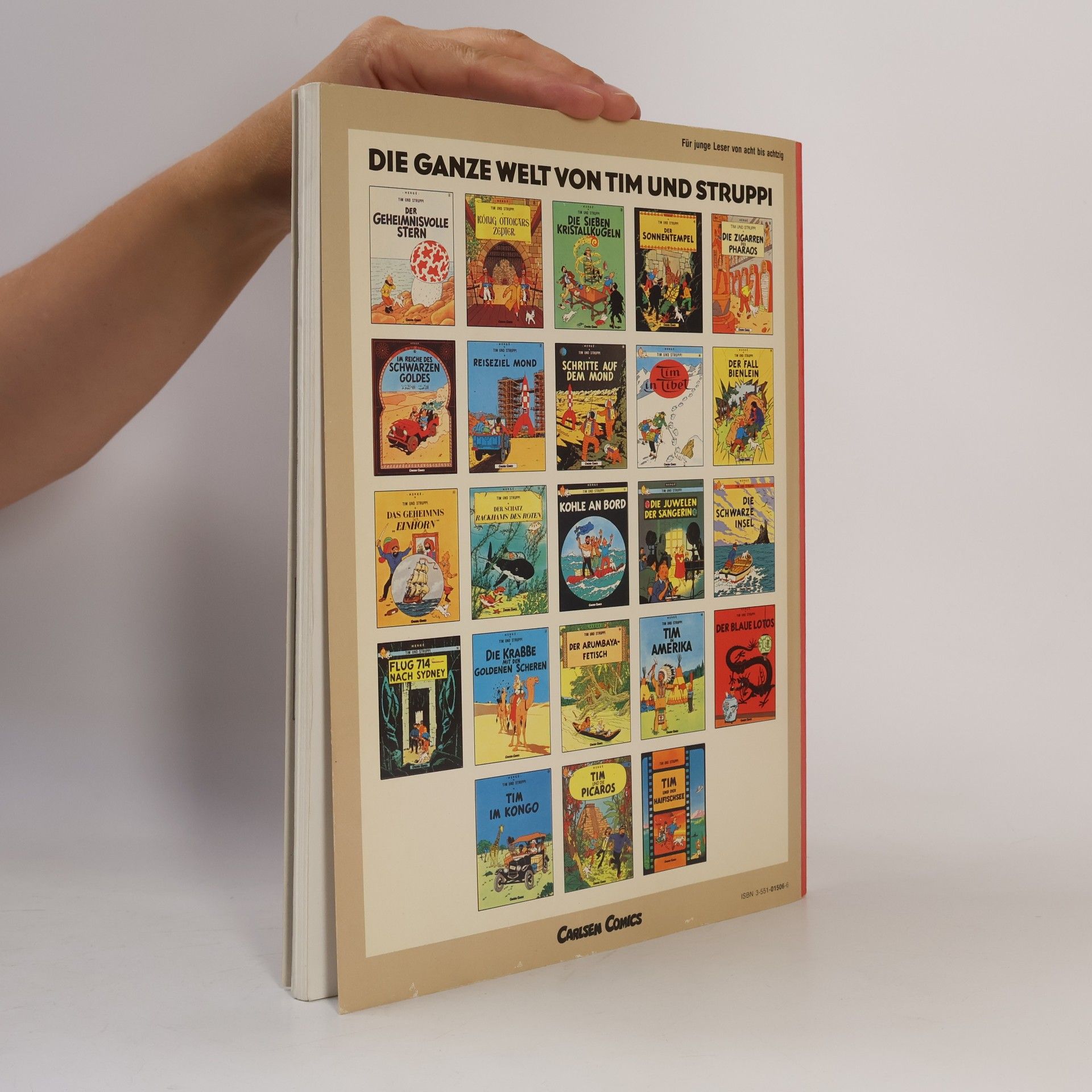 Hergé Tintin 15. Im Reiche des schwarzen Goldes