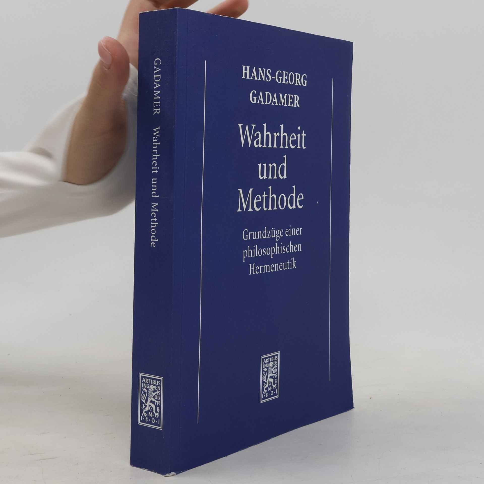 Hans Georg Gadamer Wahrheit und Methode